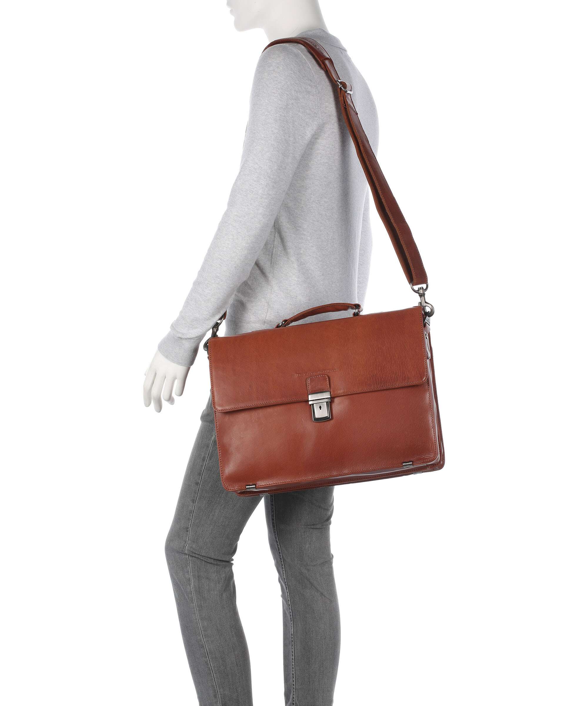The Chesterfield Brand Novum Salvatore Aktetas cognac - Image 3