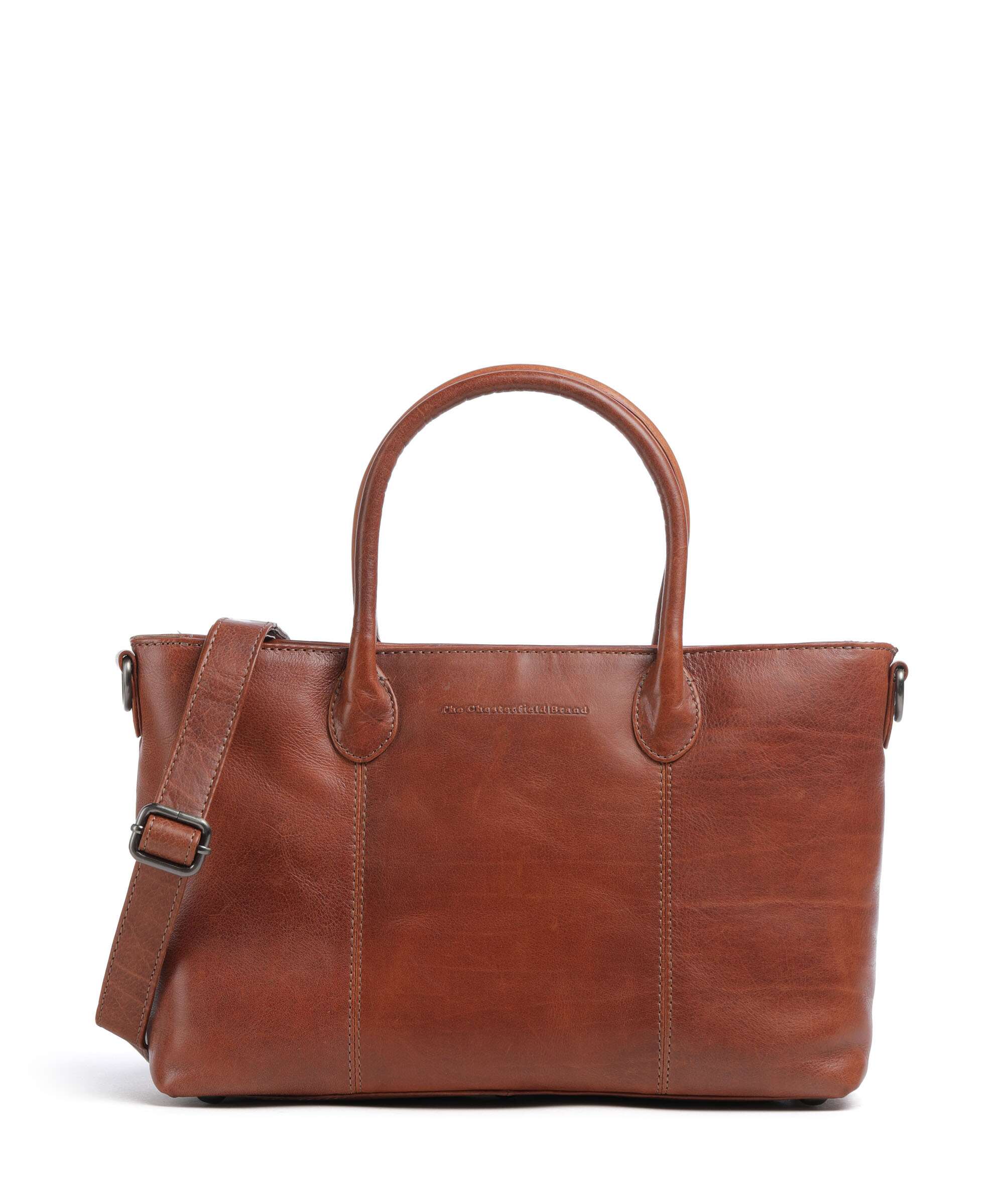 The Chesterfield Brand Pergamino Boodschappentas cognac