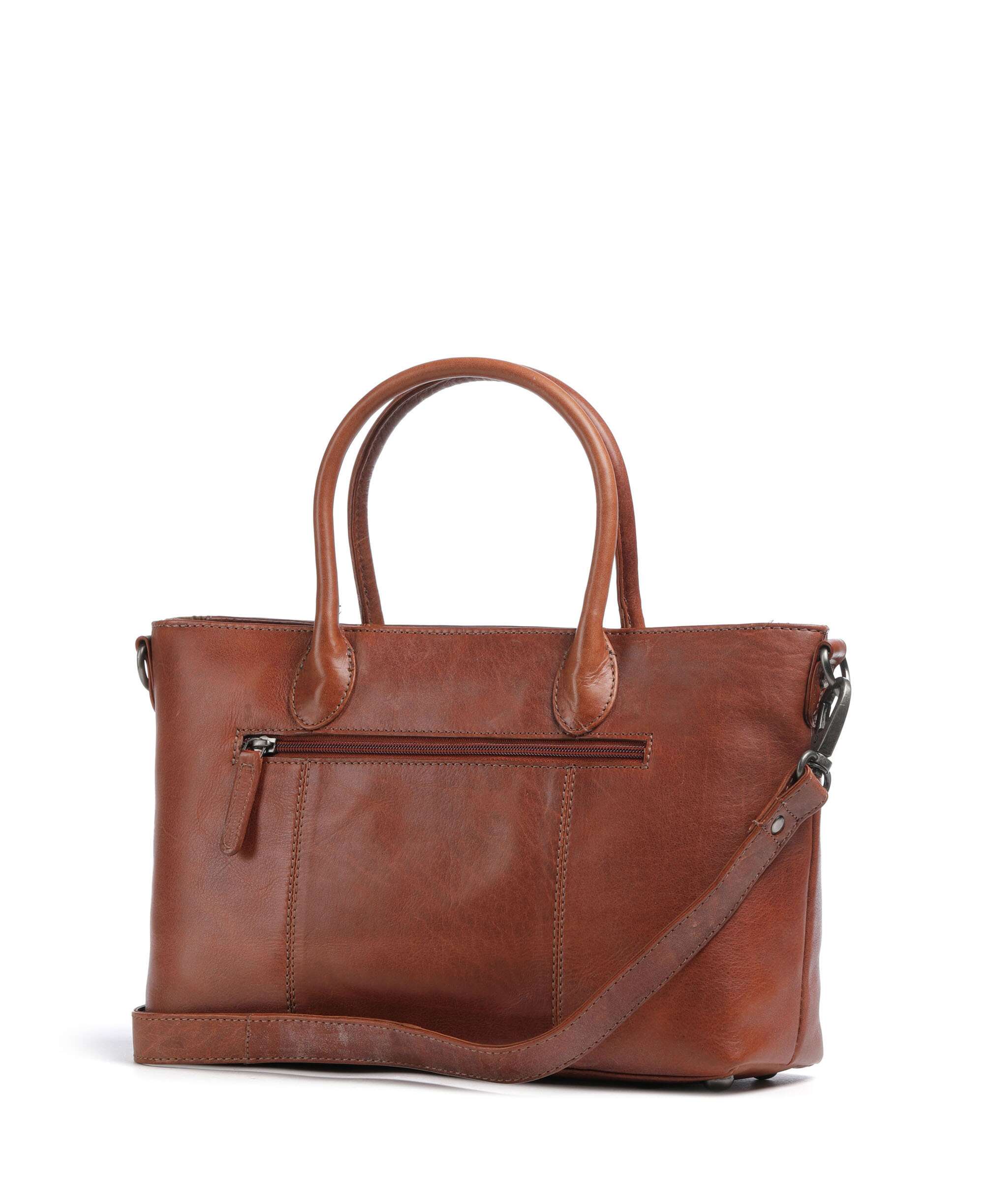 The Chesterfield Brand Pergamino Boodschappentas cognac - Image 2