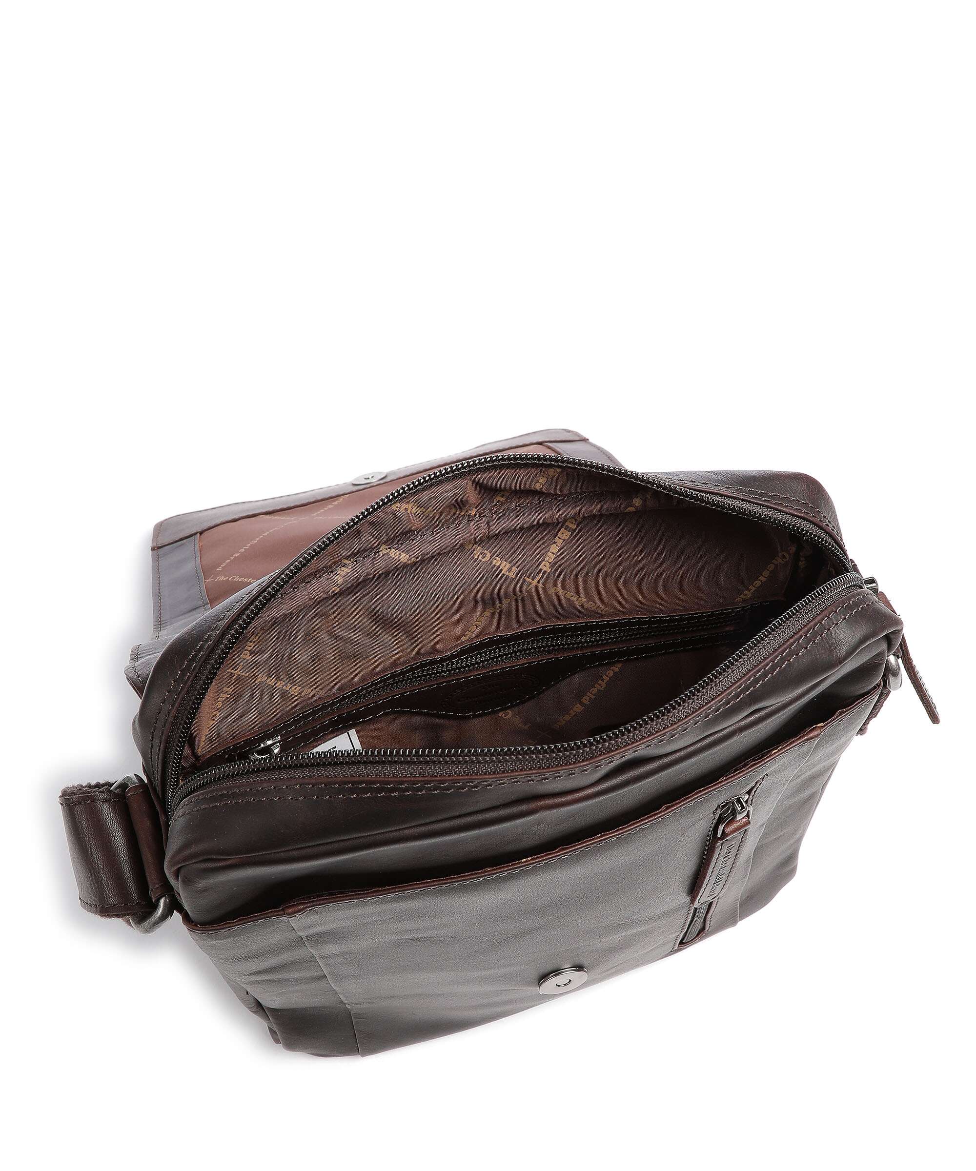 The Chesterfield Brand Remy Crossbody tas brown - Image 4