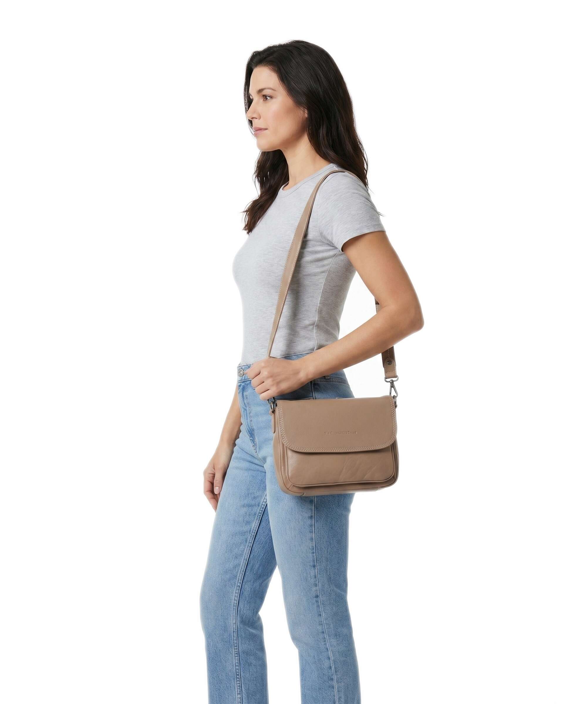 The Chesterfield Brand Serene Miloa Schoudertas taupe - Image 3