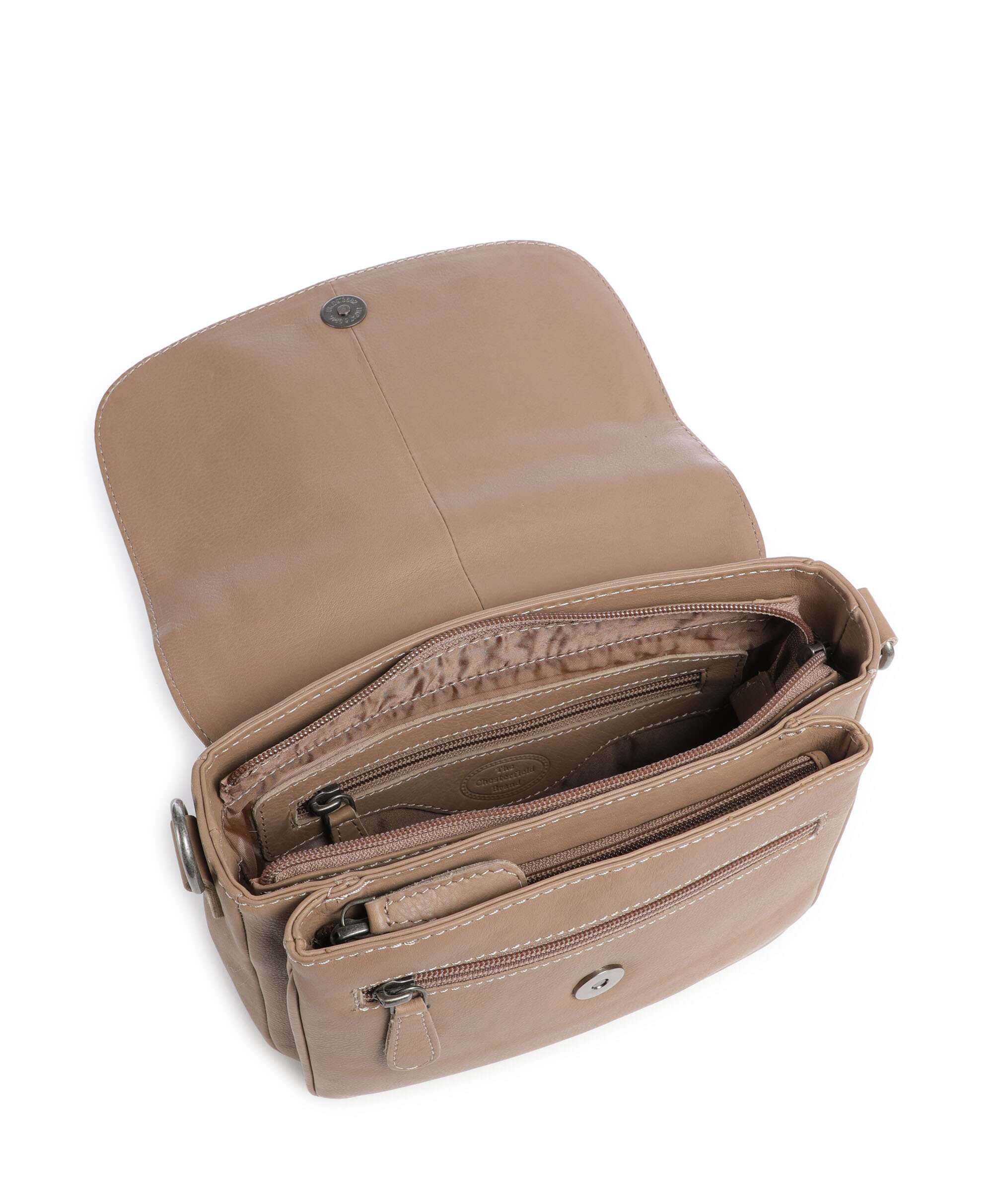 The Chesterfield Brand Serene Miloa Schoudertas taupe - Image 7