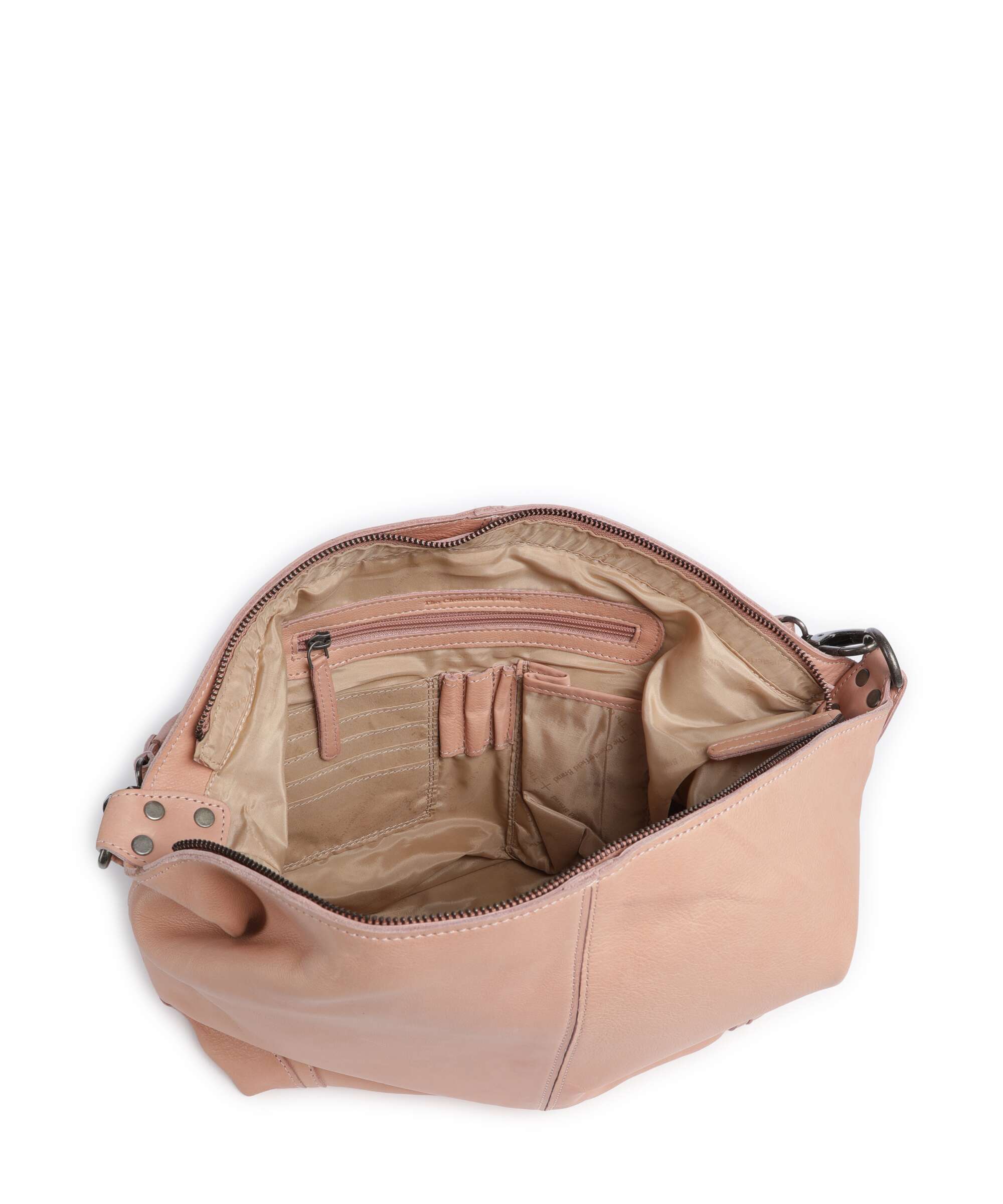 The Chesterfield Brand Washed Waxed Cow Bolivia Hobo tas vintage rose - Image 6