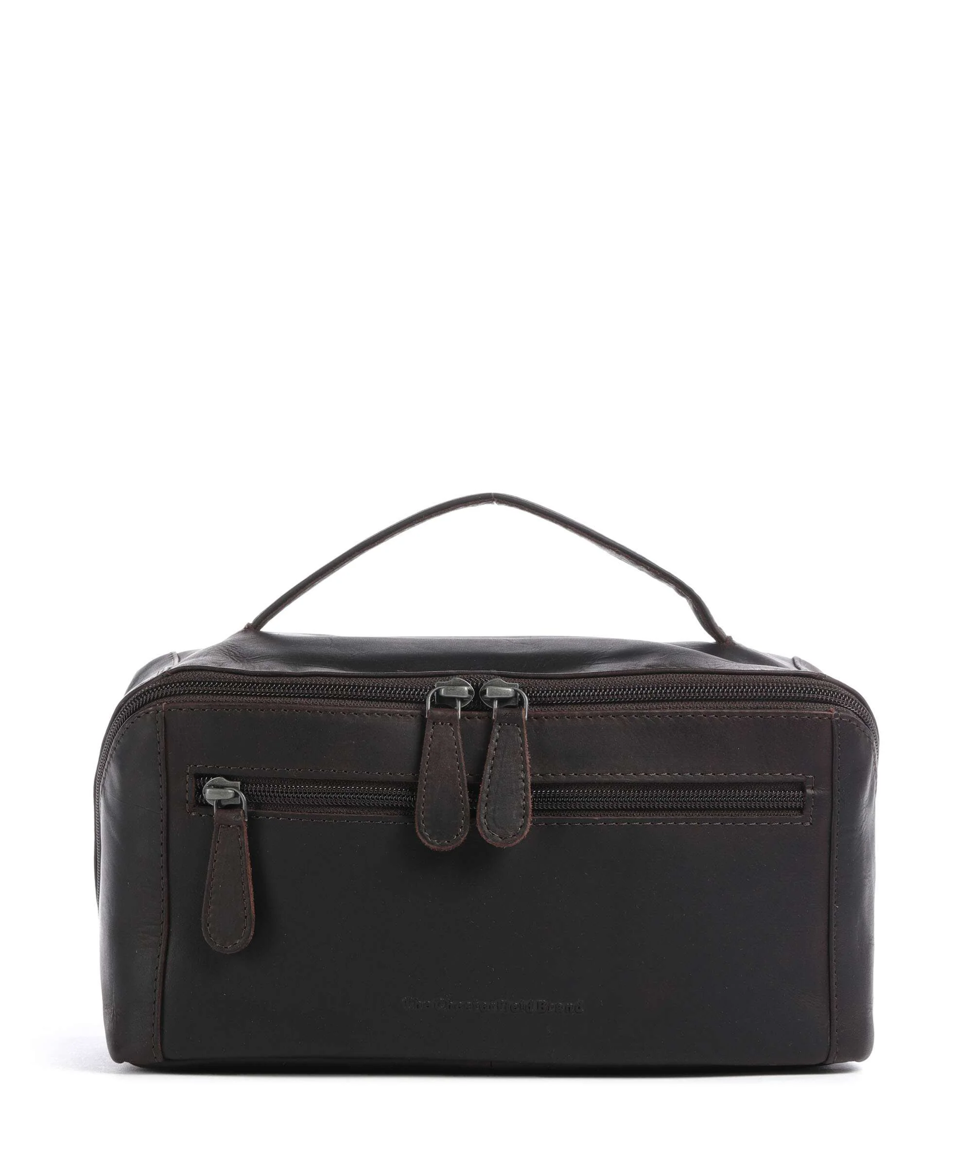 The Chesterfield Brand Wax Pull Up Cow Elmia Toilettas brown