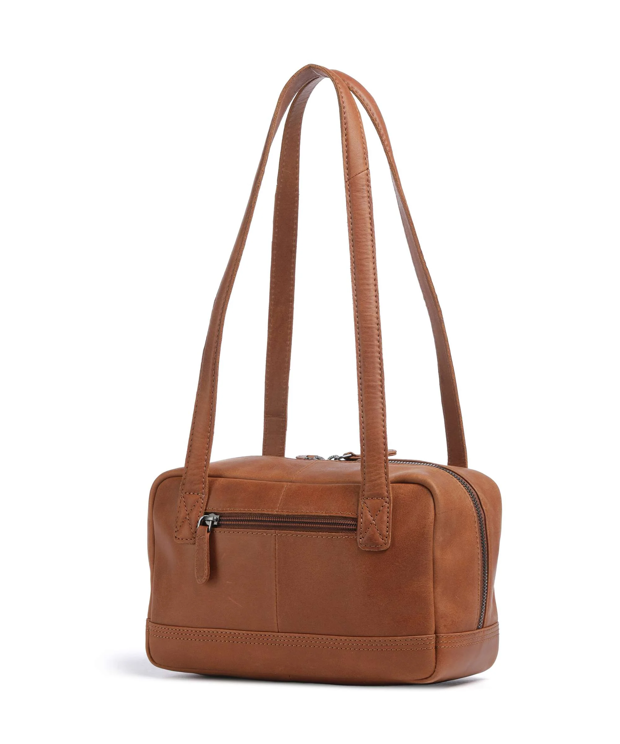 The Chesterfield Brand Wax Pull Up Cow Fenno Schoudertas cognac - Image 2
