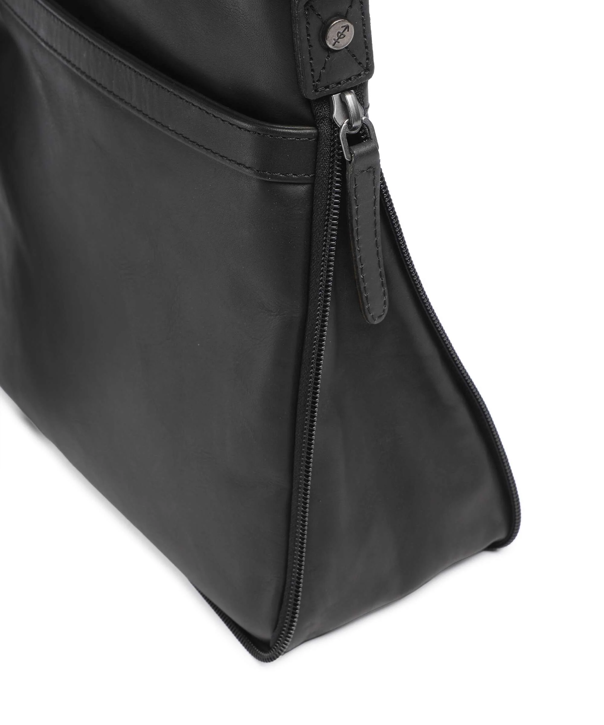The Chesterfield Brand Wax Pull Up Cow Mirea Crossbody tas black - Image 4