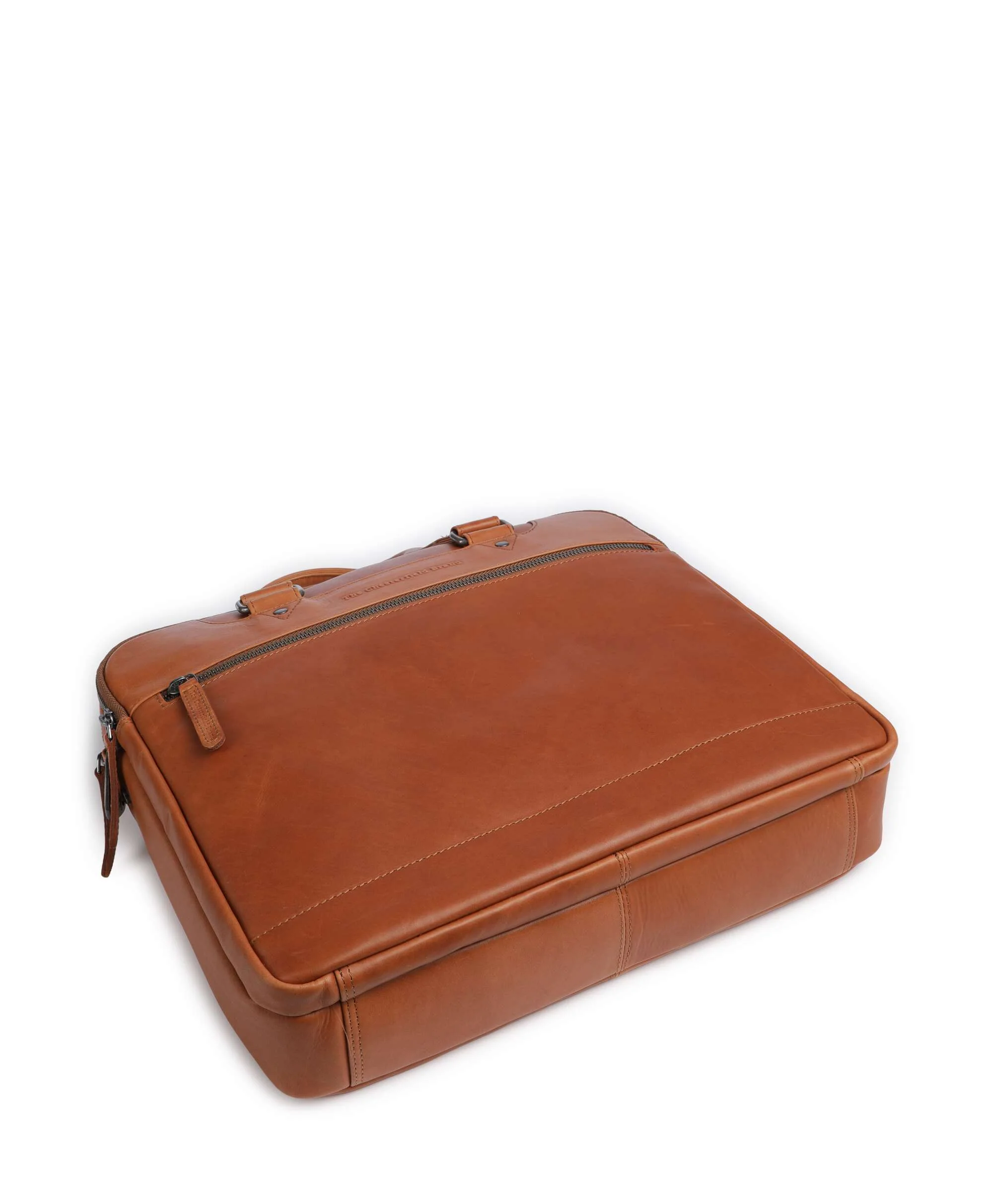 The Chesterfield Brand Wax Pull Up Cow Montara Laptoptas cognac - Image 6