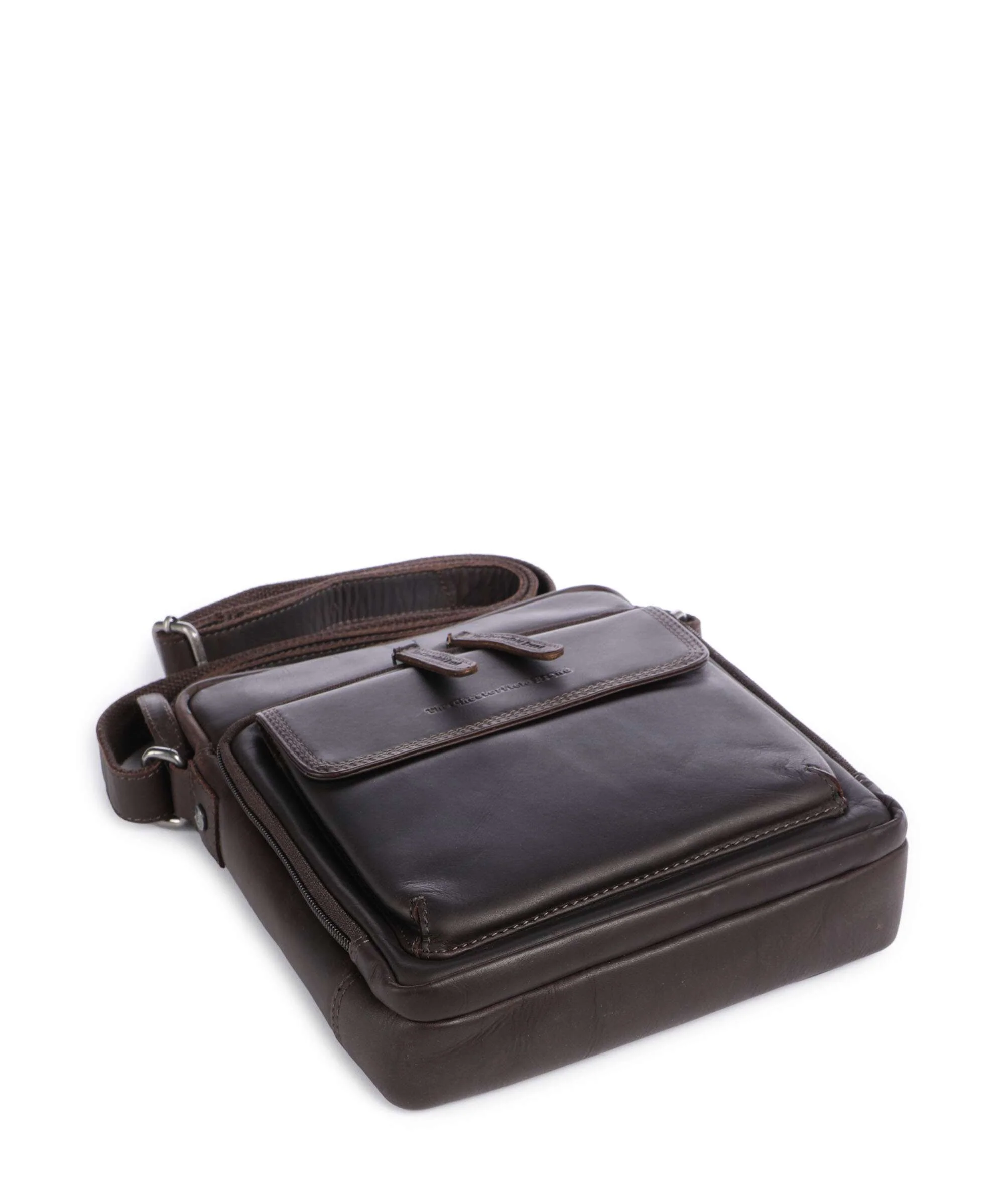 The Chesterfield Brand Wax Pull Up Cow Montira Crossbody tas brown - Image 5