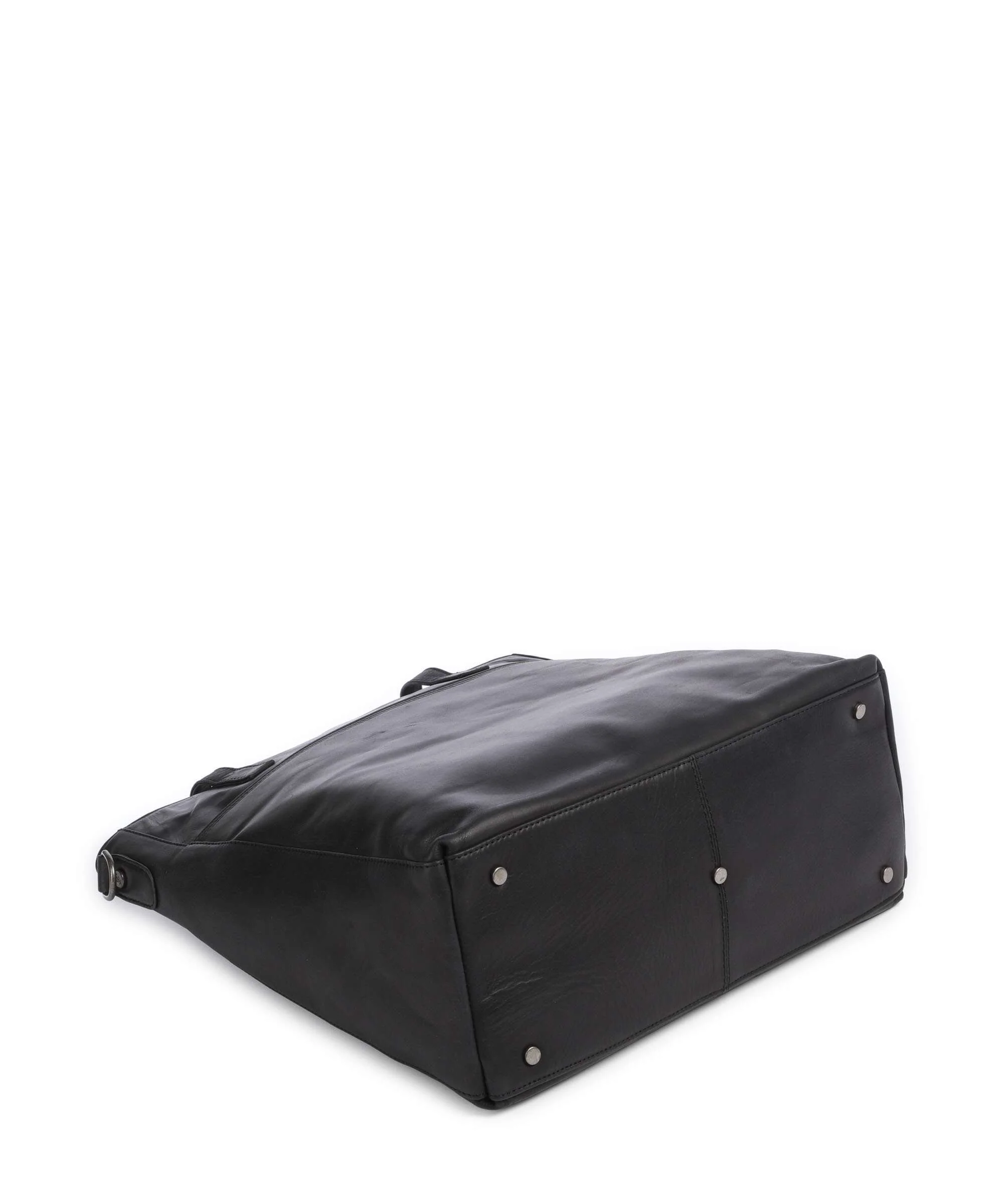 The Chesterfield Brand Wax Pull Up Cow Mosel Boodschappentas black - Image 4