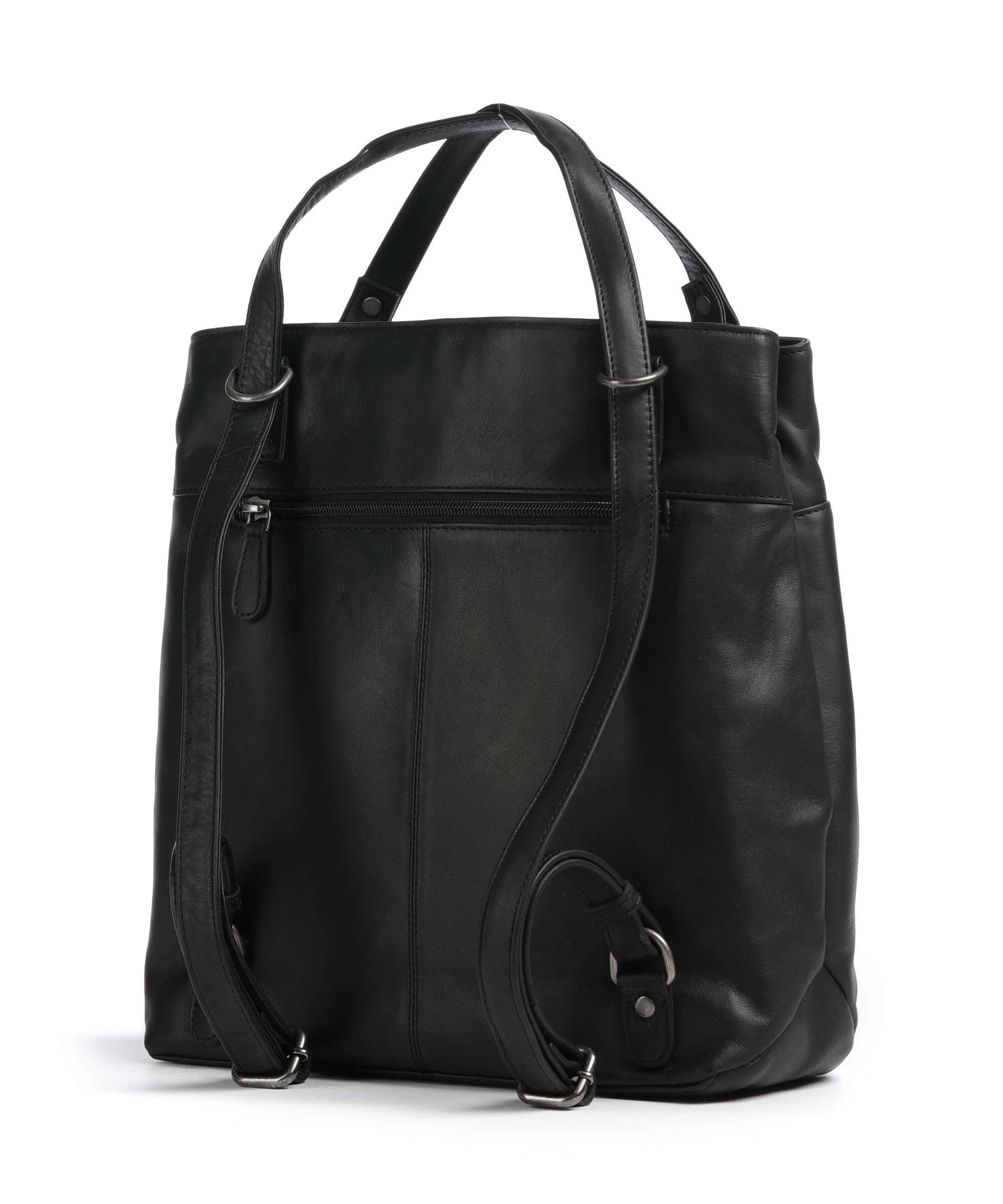 The Chesterfield Brand Wax Pull Up Cow Raynor Rugzak-tas black - Image 2