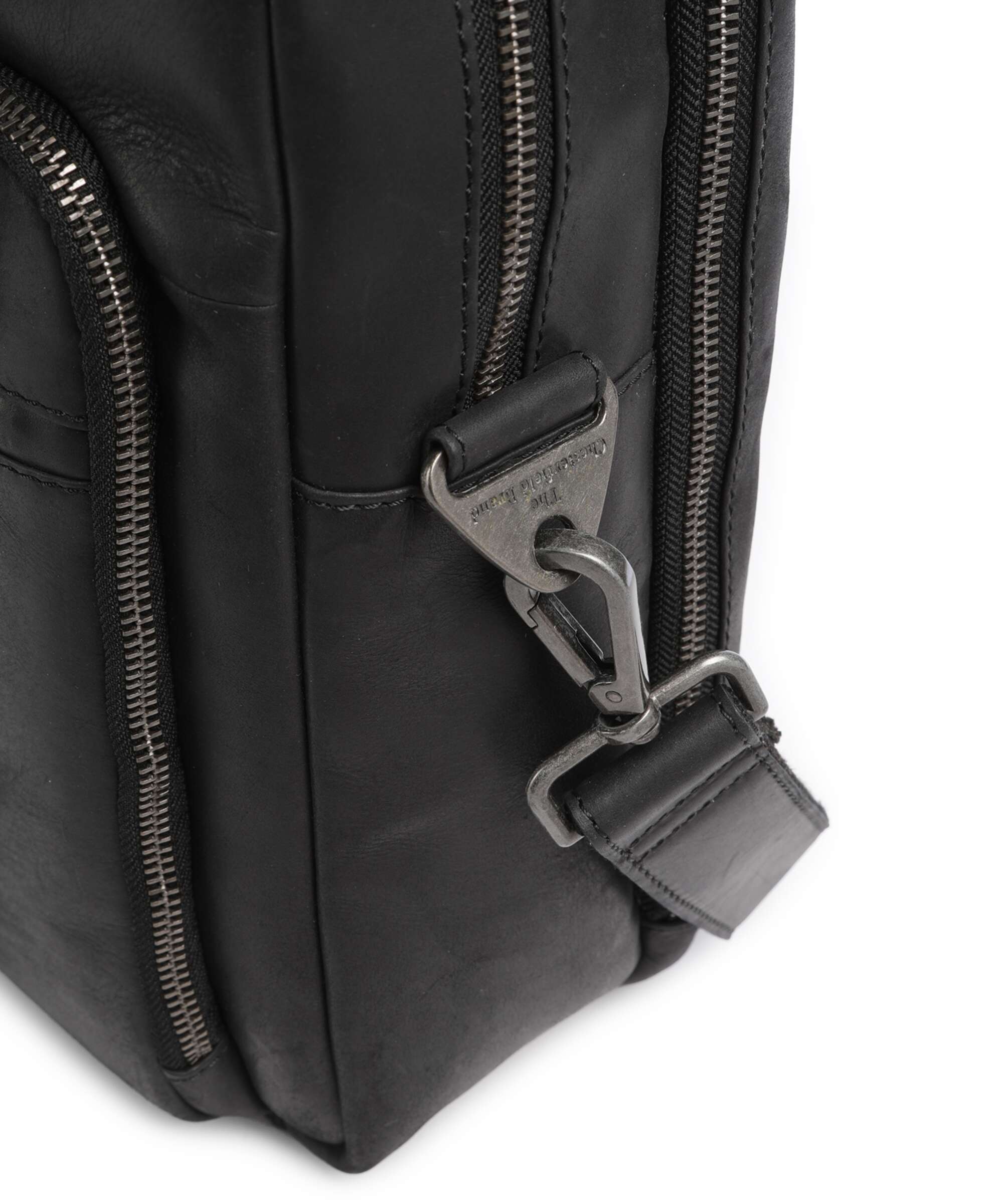 The Chesterfield Brand Wax Pull Up Cow Tacama Laptoptas black - Image 5