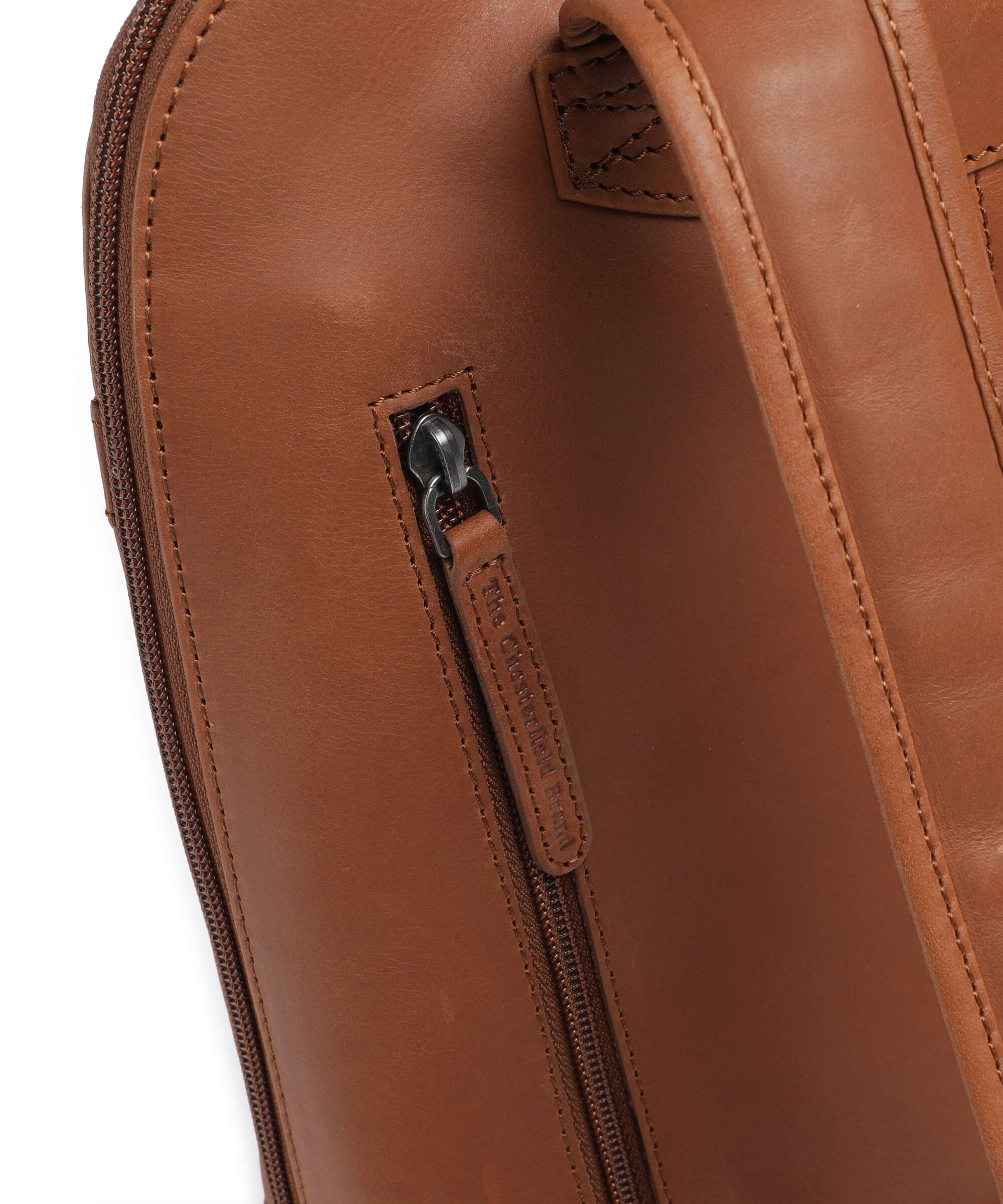 The Chesterfield Brand Wax Pull Up Cow Tigris Rugzak cognac - Image 4