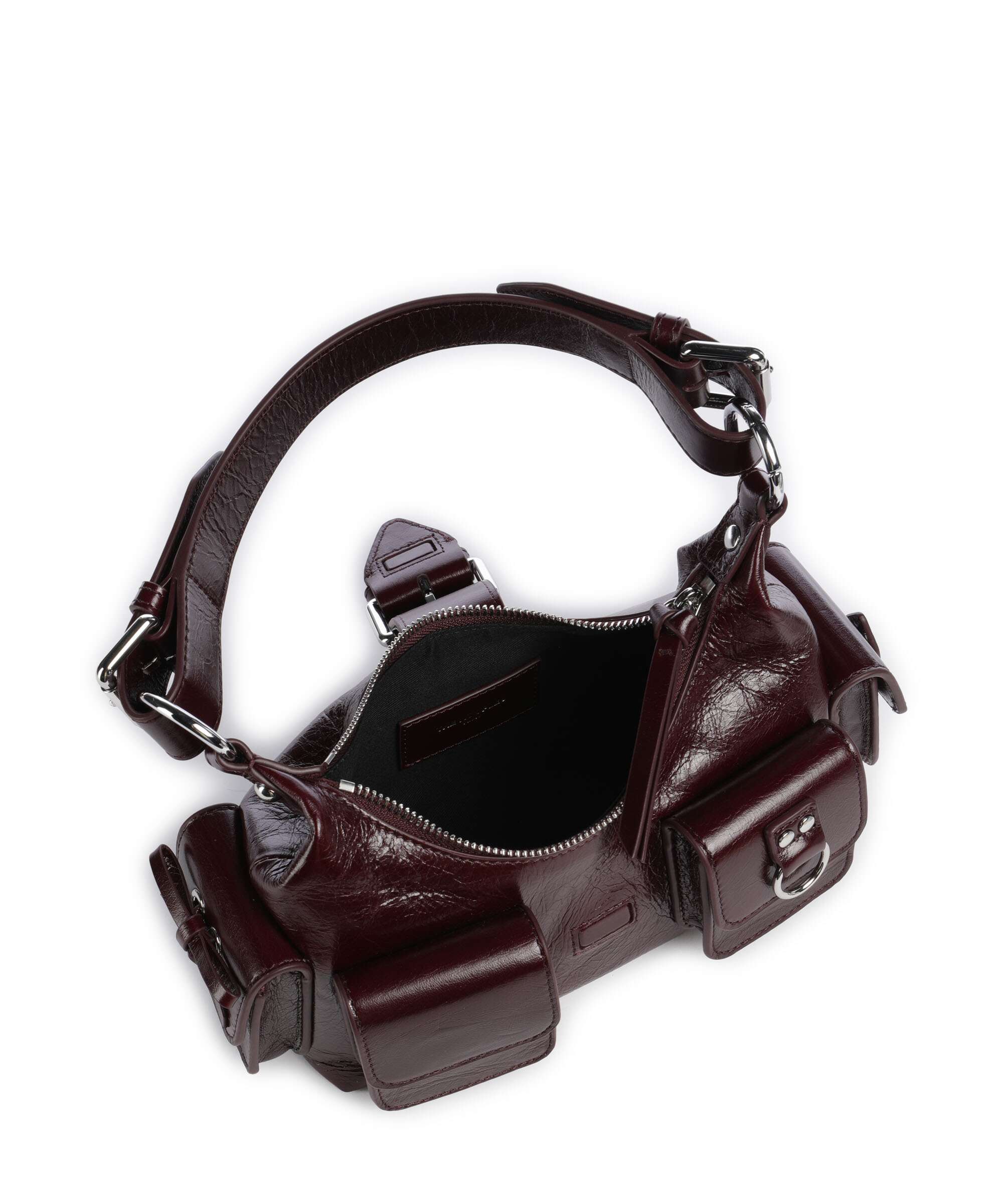The Kooples Amelia Small Schoudertas bordeaux - Image 6