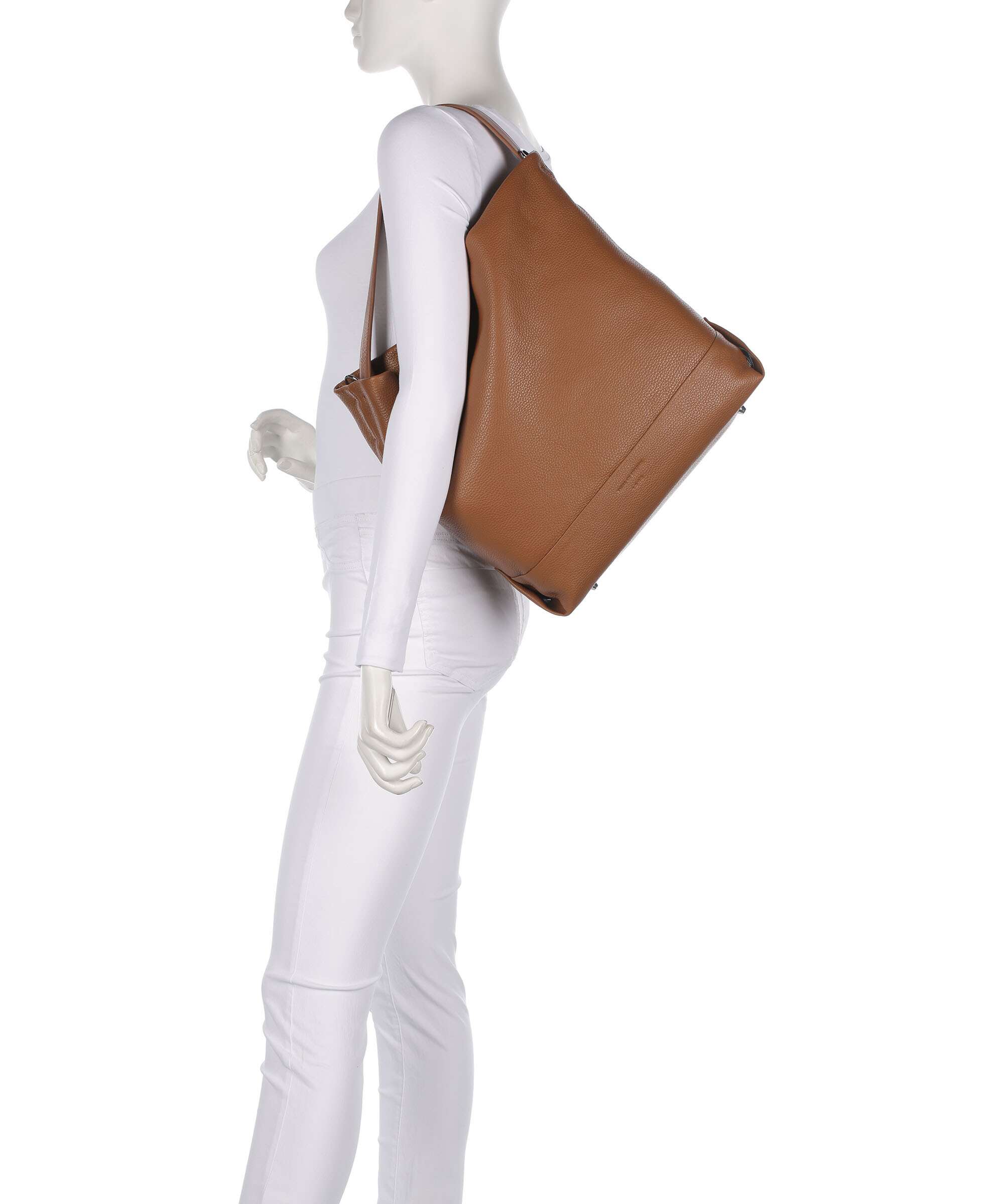 Tiger of Sweden Cesano Hobo tas dark honey - Image 3