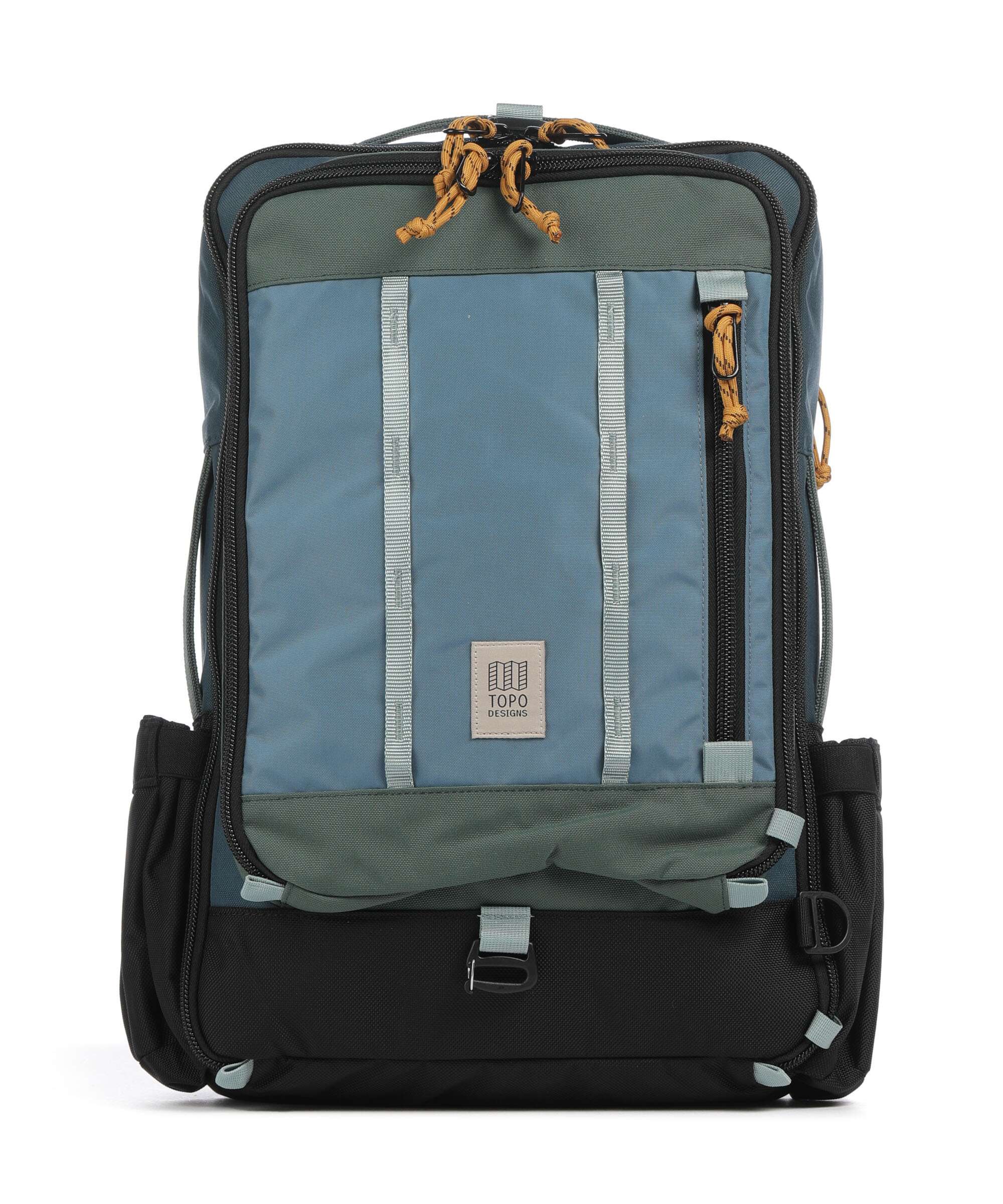 Topo Designs Global 30 Reis rugzak stone blue/forest