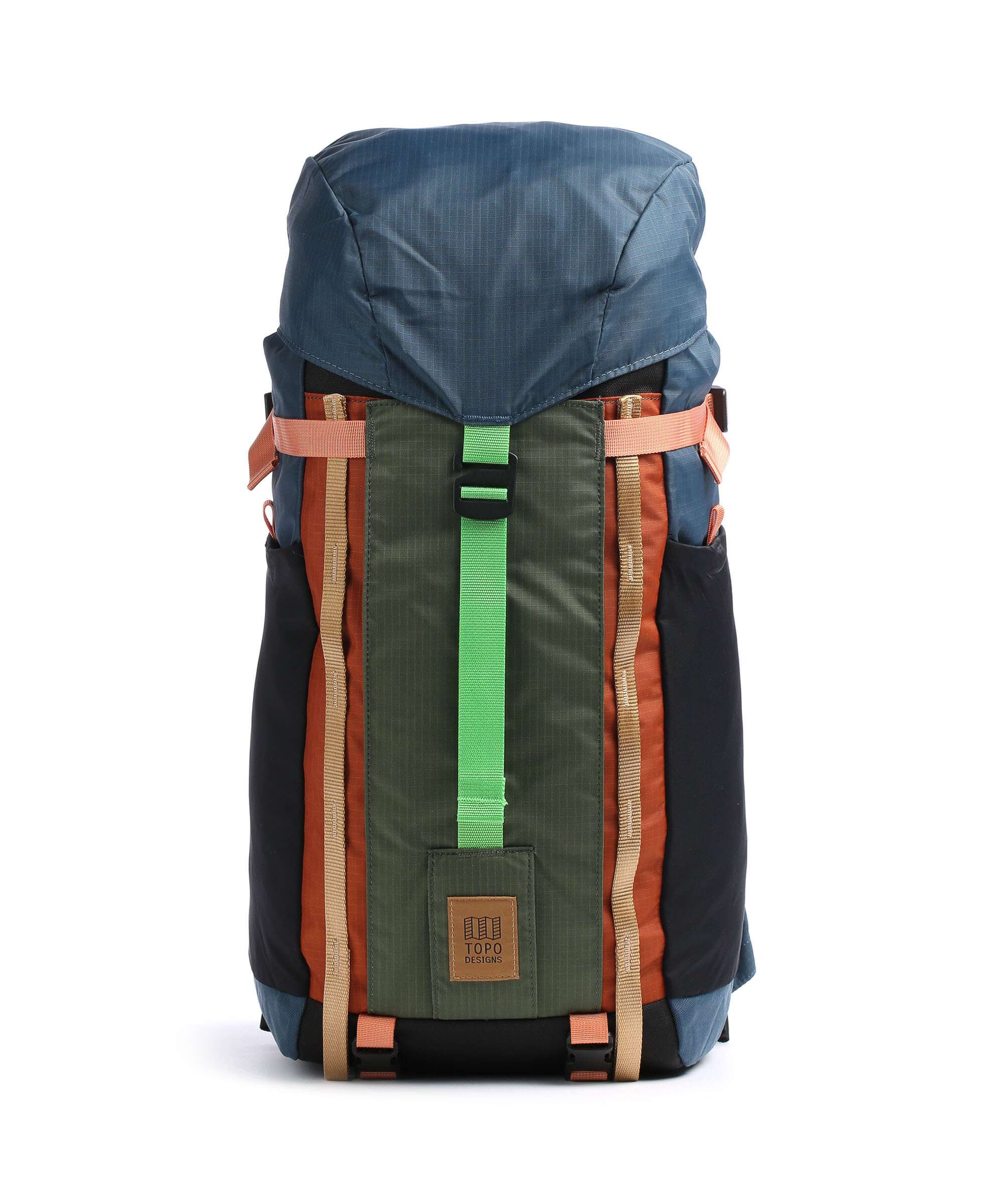 Topo Designs Mountain 16 Rugzak pond blue/olive