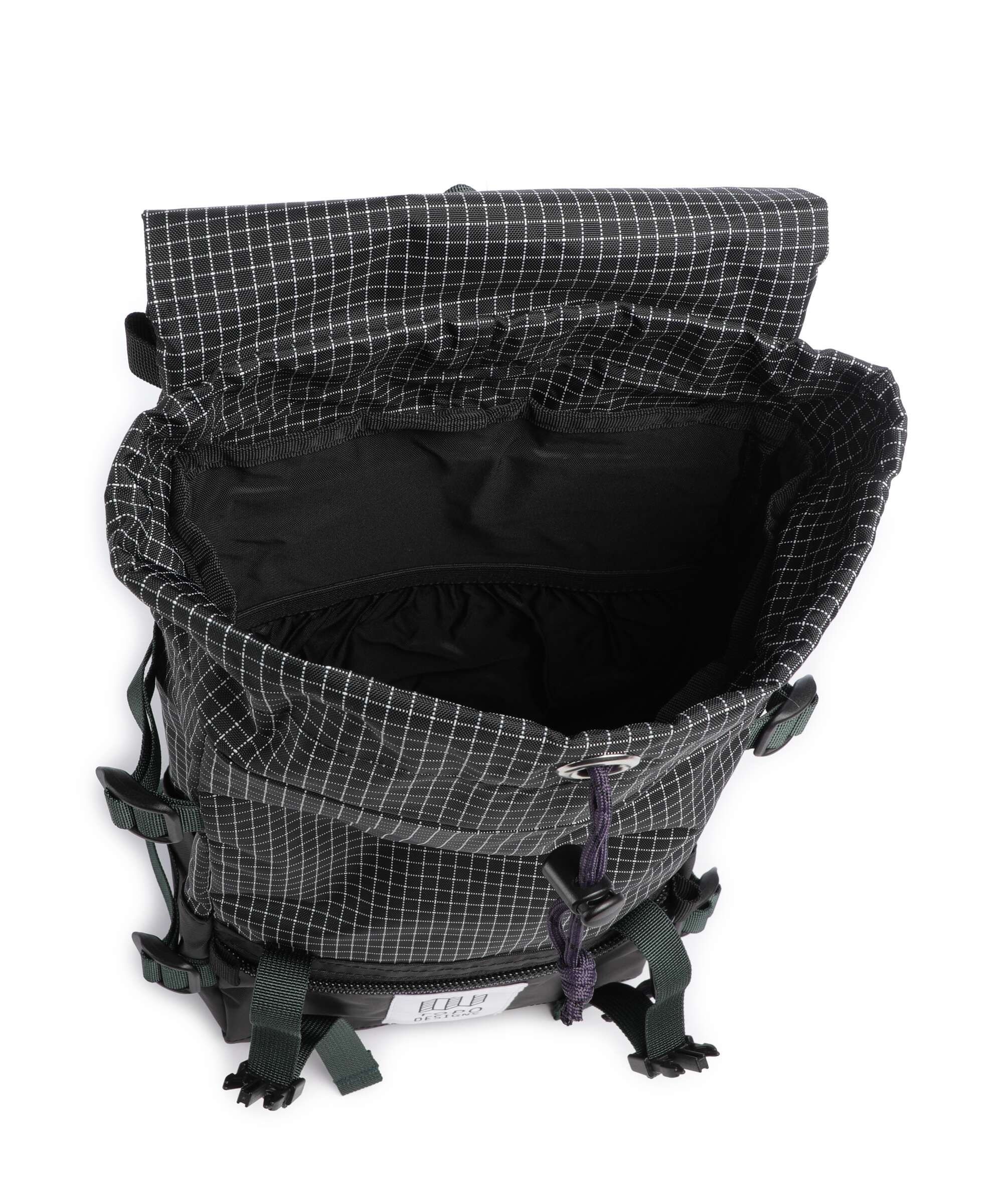 Topo Designs Rover Mini Rugzak black/grid - Image 6