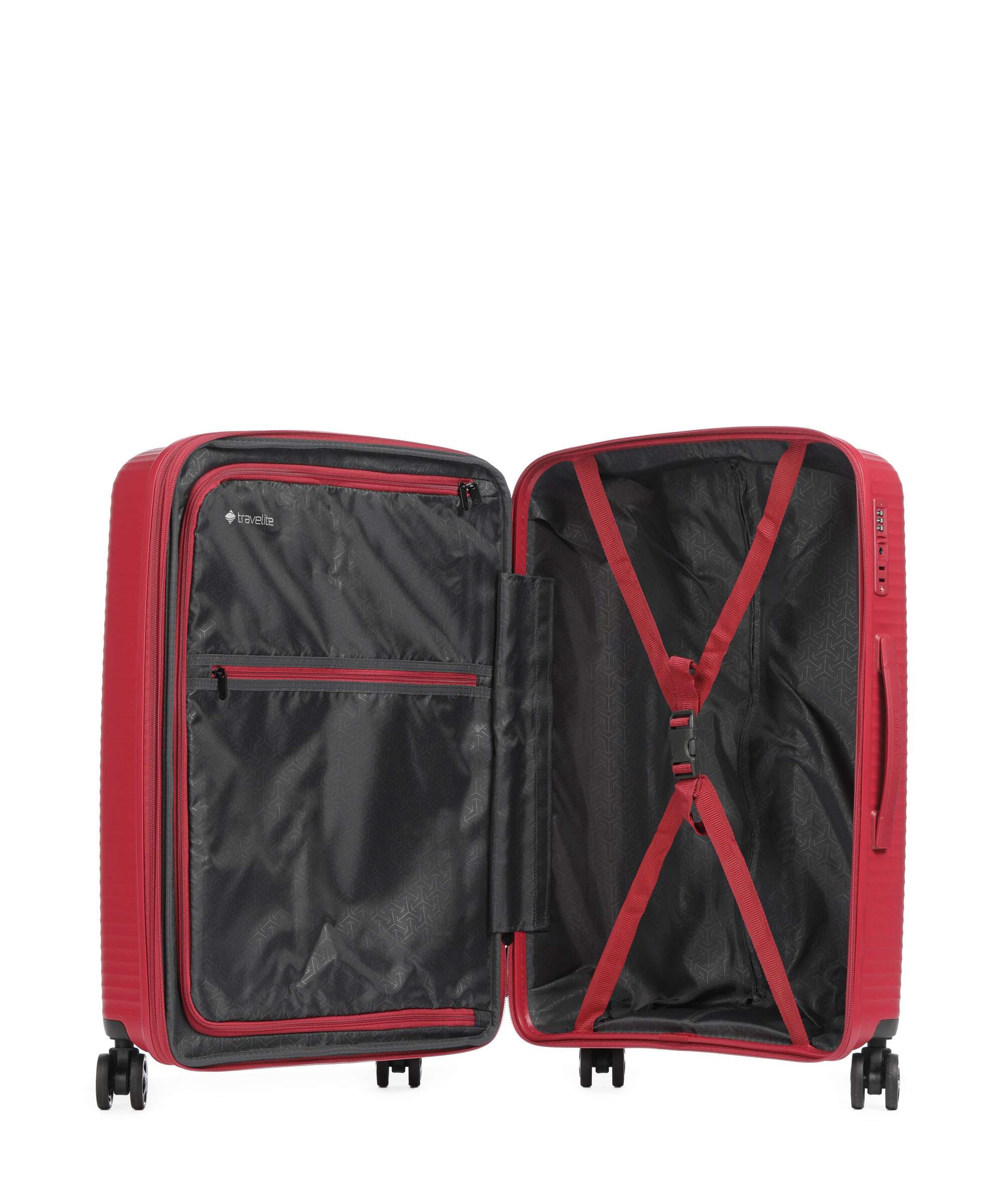 Travelite Air Stripe Kofferset (4 wielen) red - Image 6