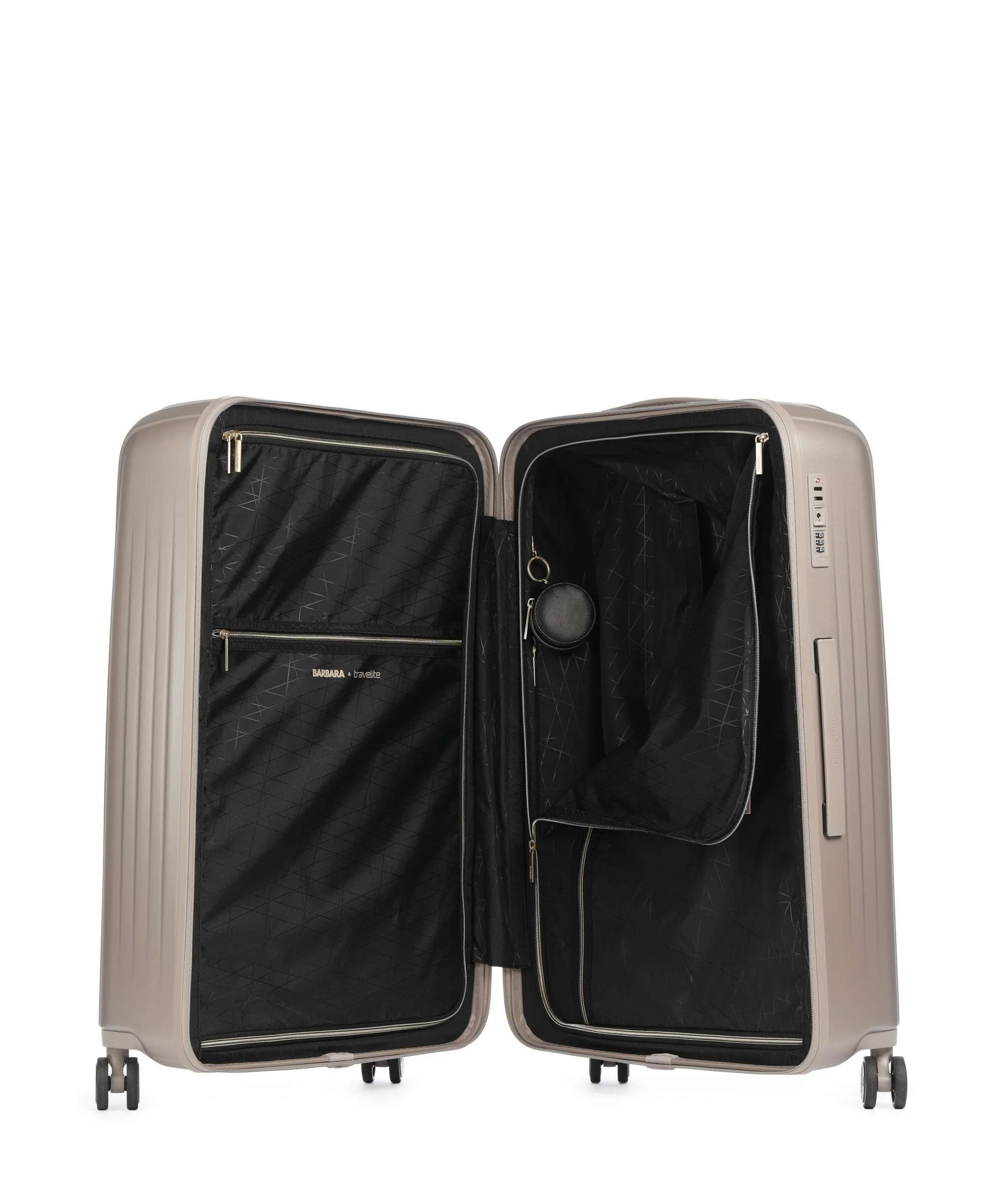 Travelite Barbara Novelty Trolley (4 wielen) satin nude - Image 5