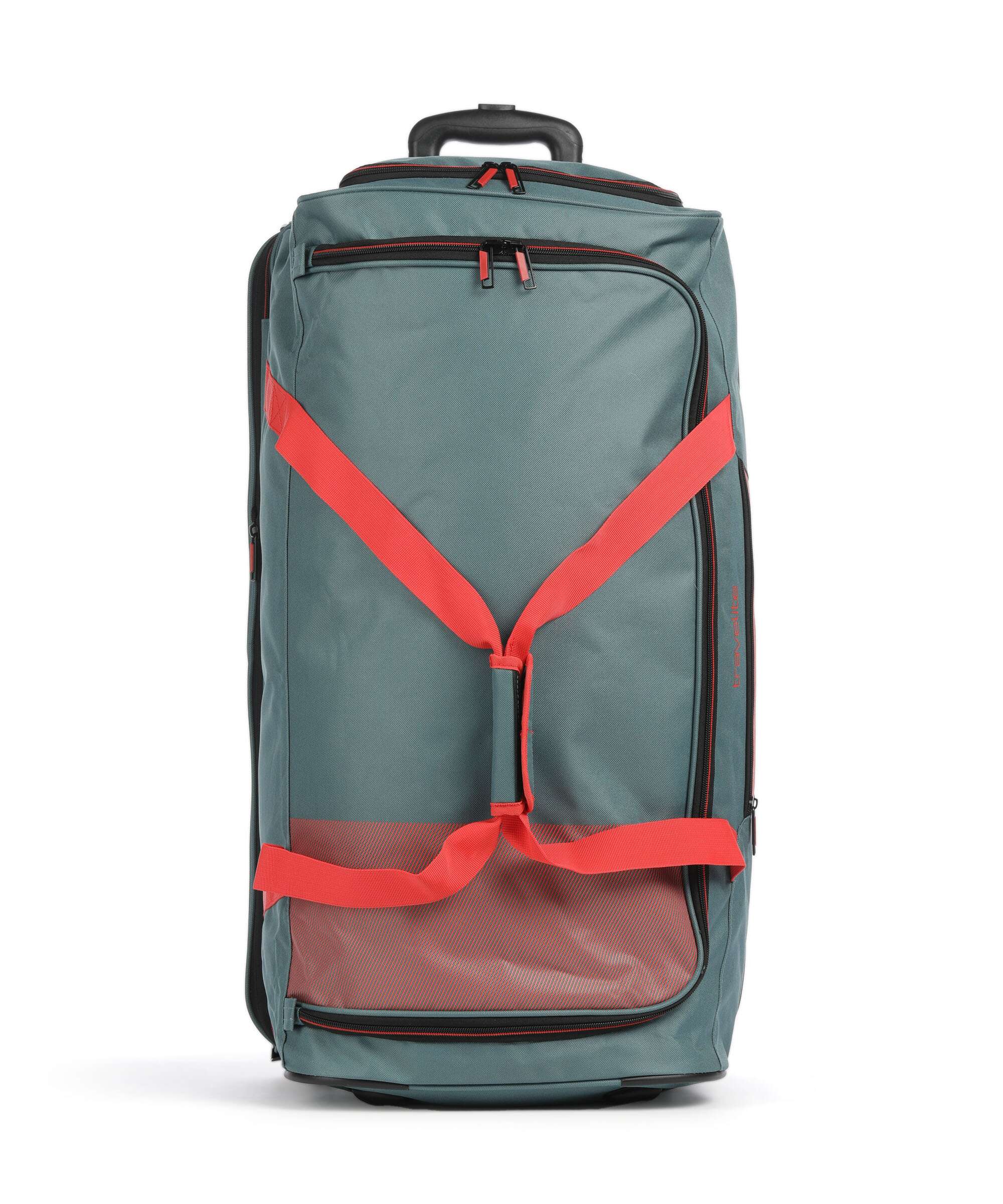 Travelite Basics Reistas met wielen grün/orange