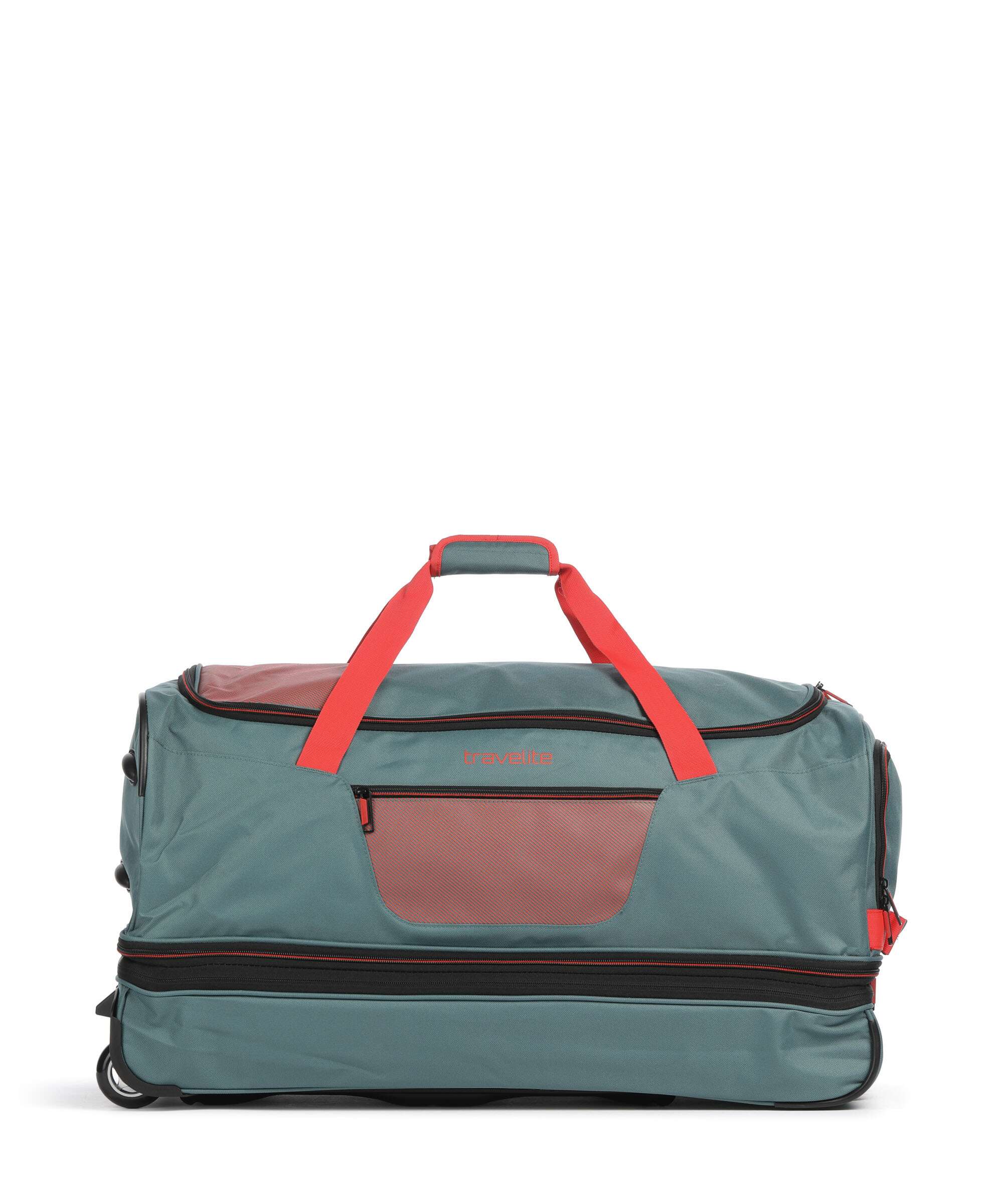 Travelite Basics Reistas met wielen grün/orange - Image 3
