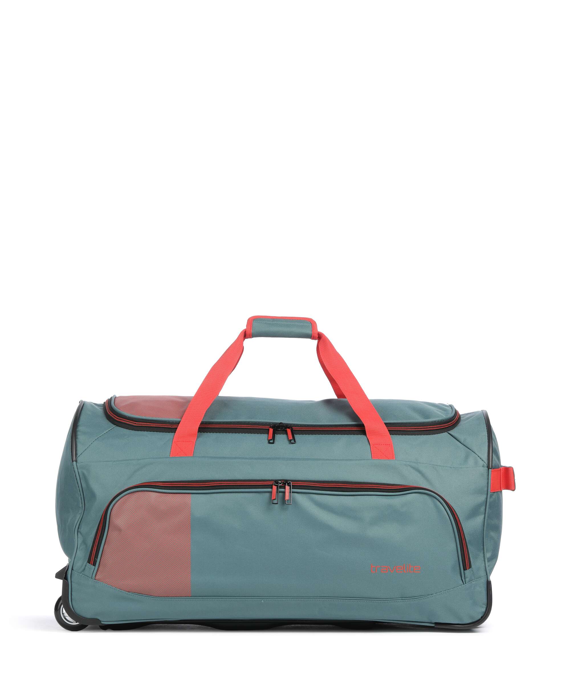Travelite Basics Reistas met wielen grün/orange - Image 3