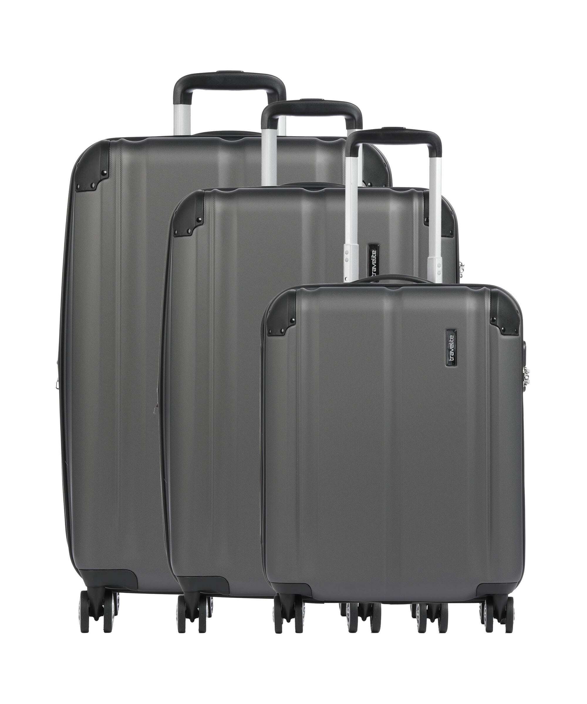 Travelite City Kofferset (4 wielen) anthrazit