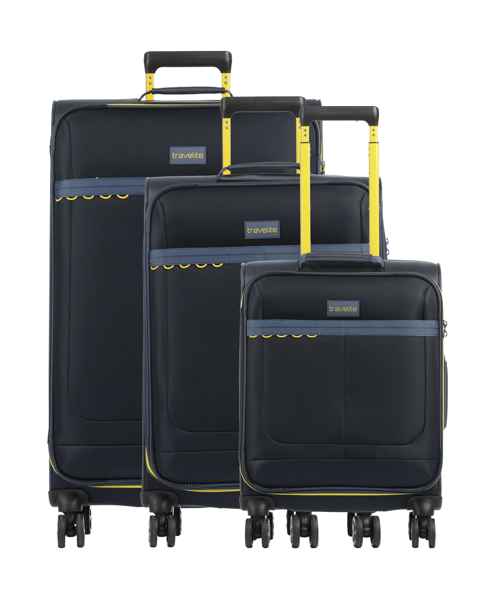 Travelite Color Craze Kofferset (4 wielen) blau