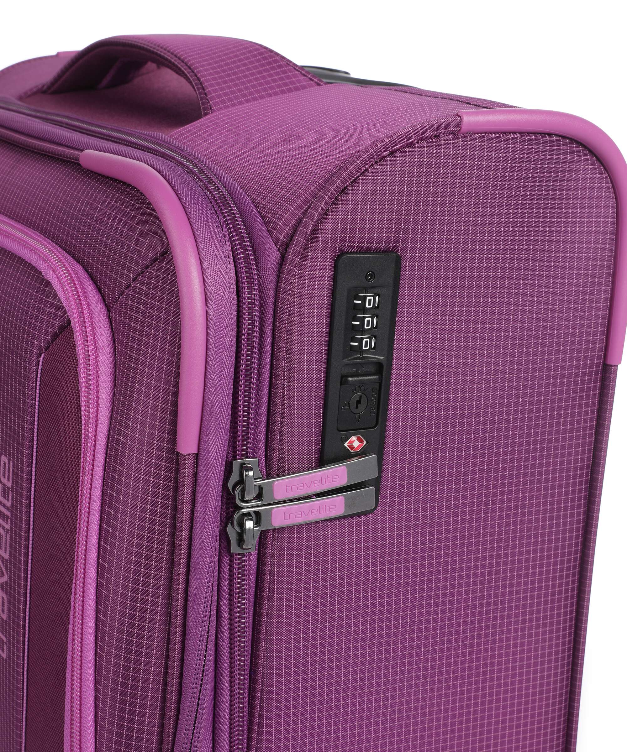 Travelite Corsiica Trolley (4 wielen) pink - Image 3