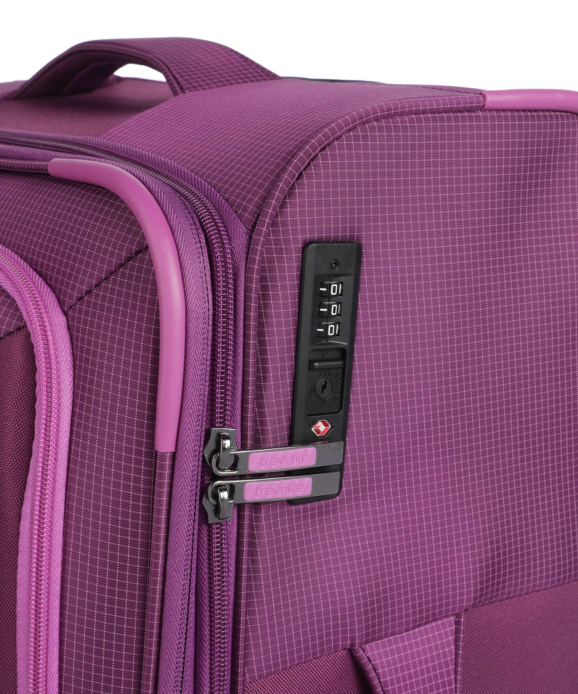 Travelite Corsiica Trolley (4 wielen) pink - Image 3