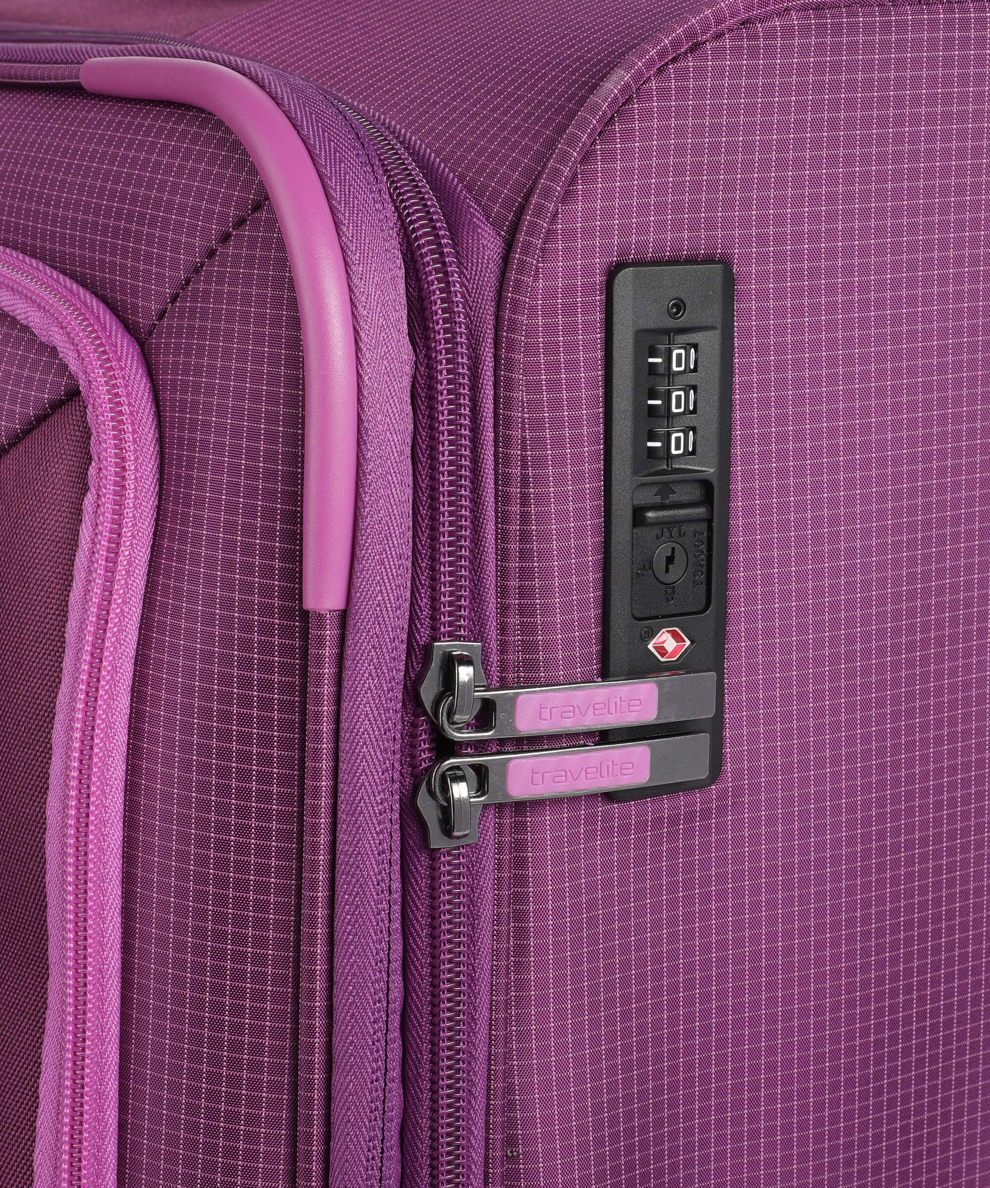Travelite Corsiica Trolley (4 wielen) pink - Image 3
