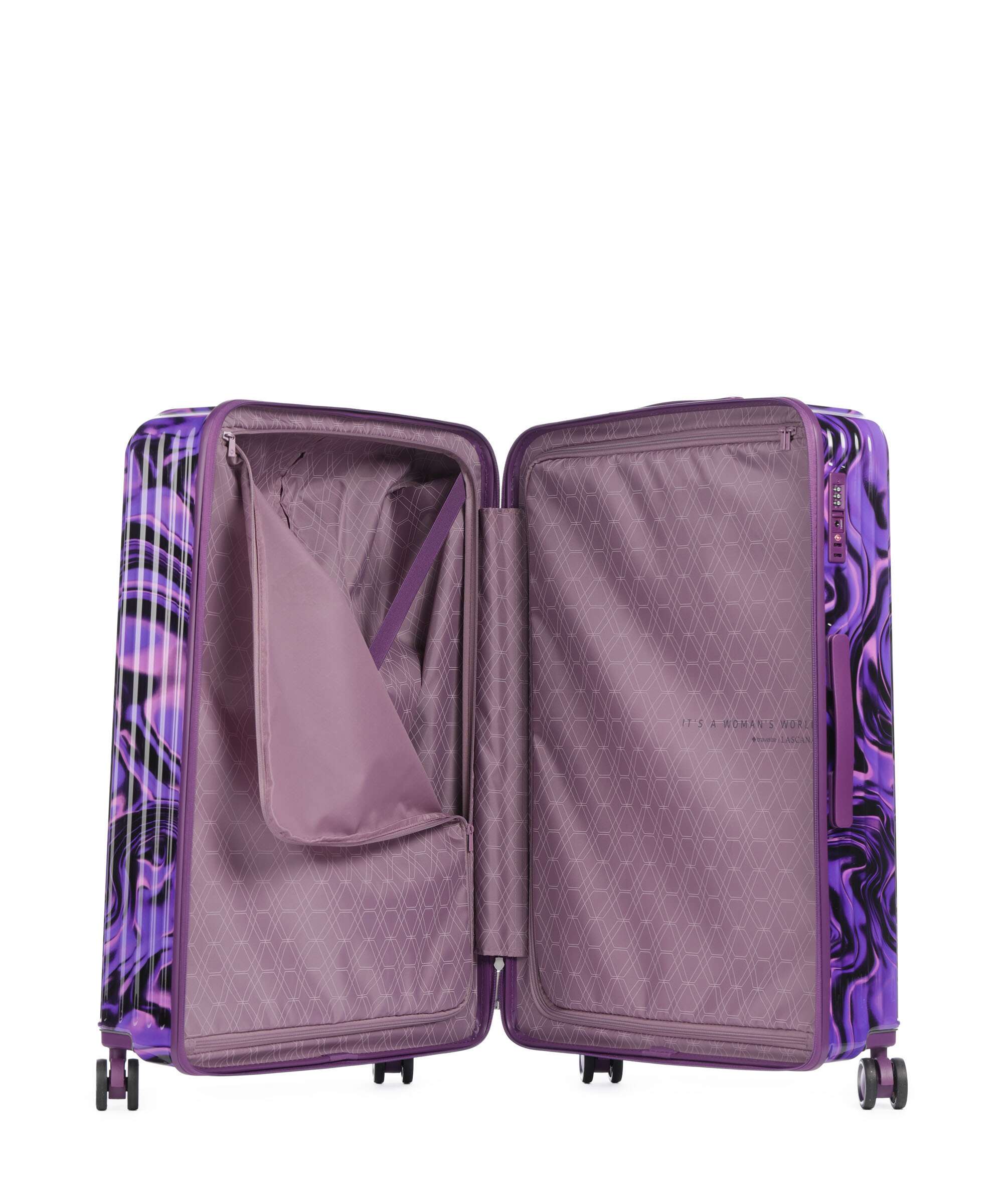 Travelite Lascana Edition Trolley (4 wielen) purple swirl - Image 5