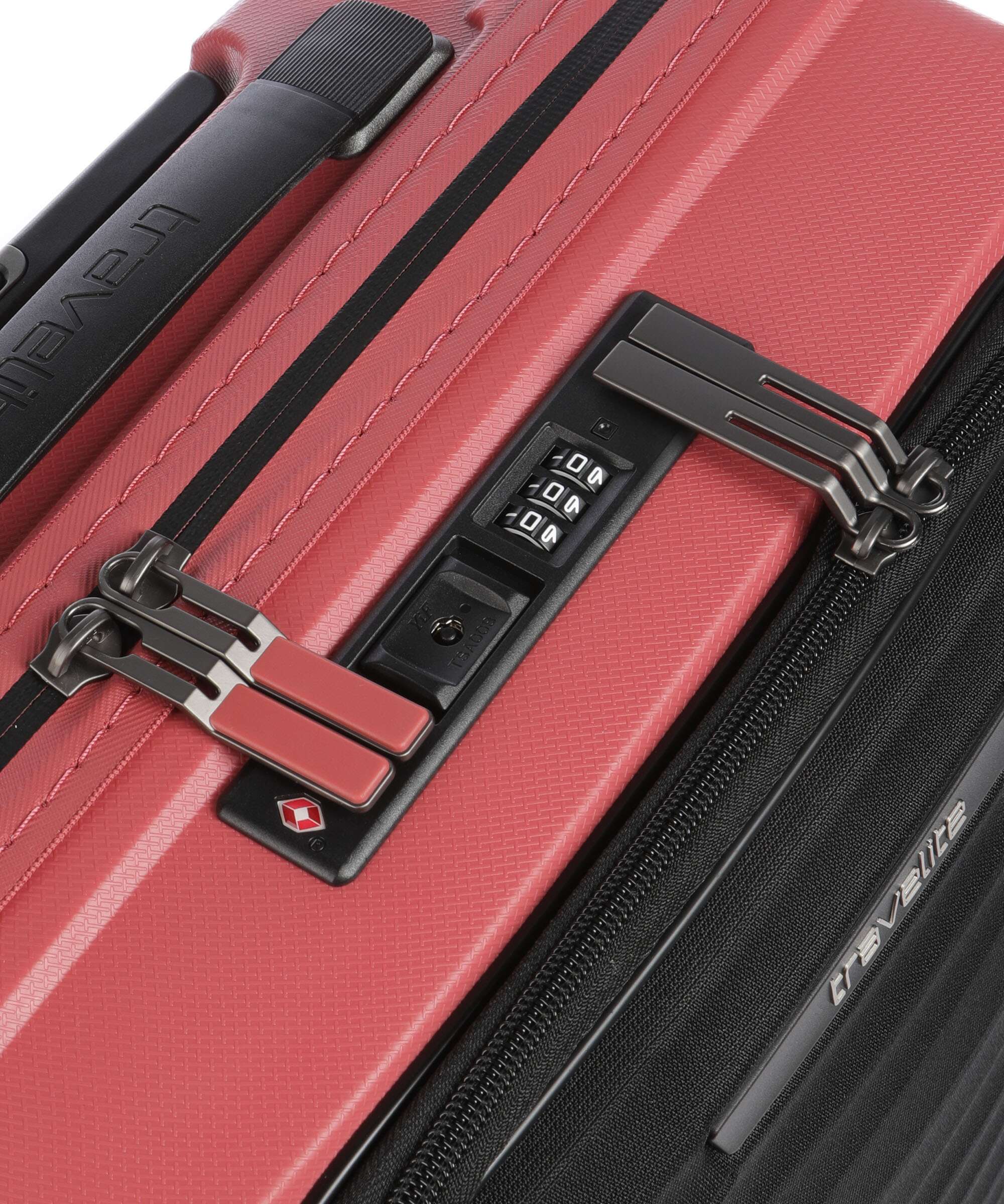 Travelite Mooby Vorta Trolley (4 wielen) rot - Image 3