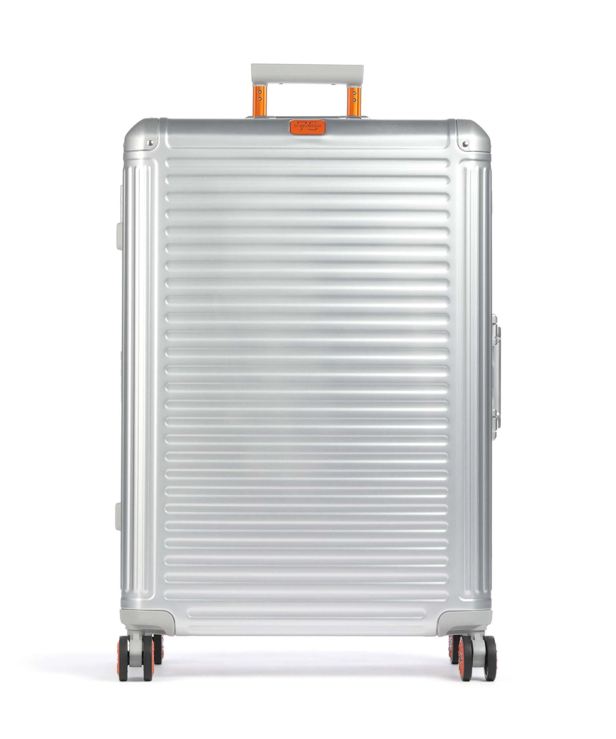 Travelite Next Trolley (4 wielen) silber orange