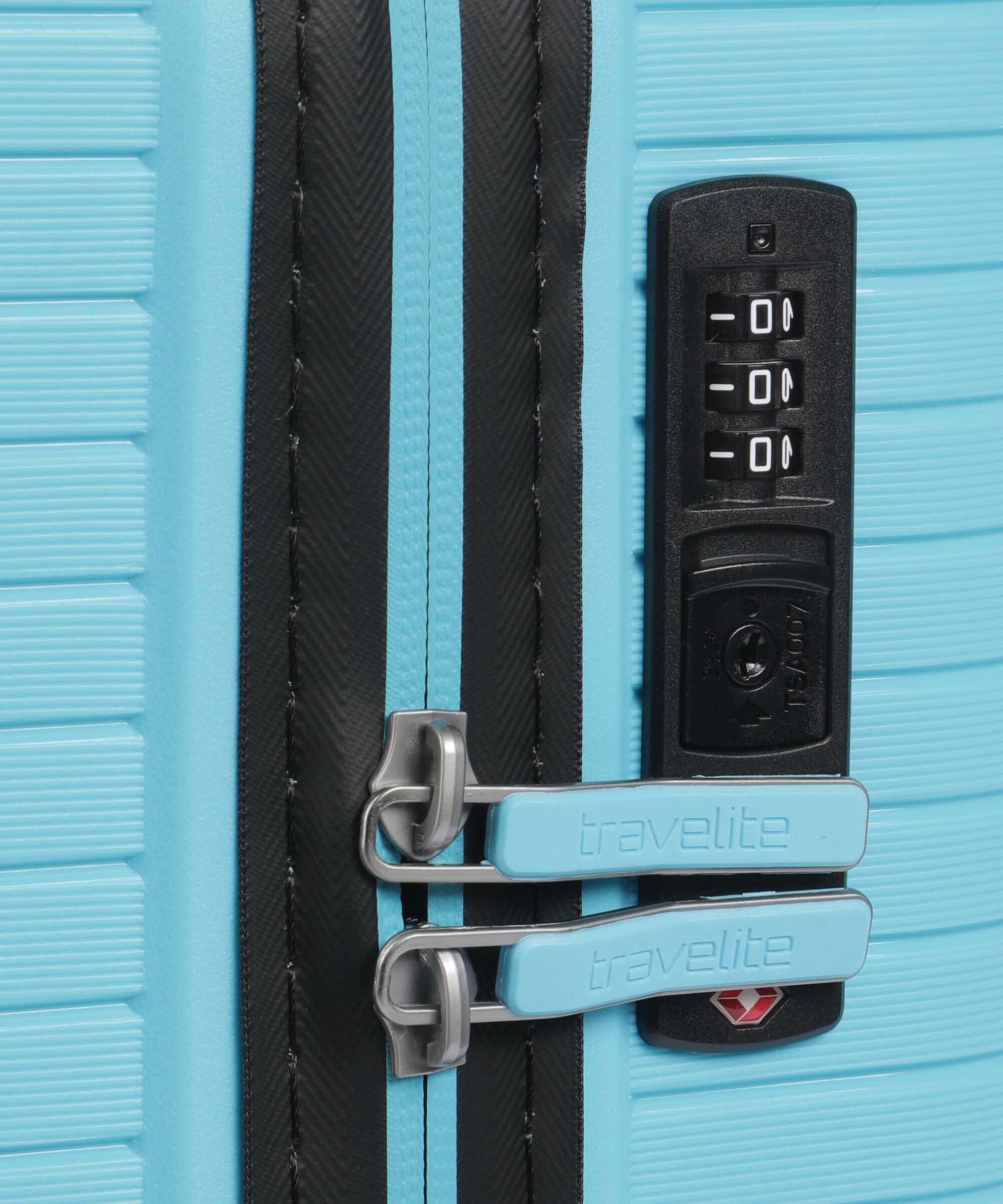 Travelite Orbita Trolley (4 wielen) türkis - Image 3