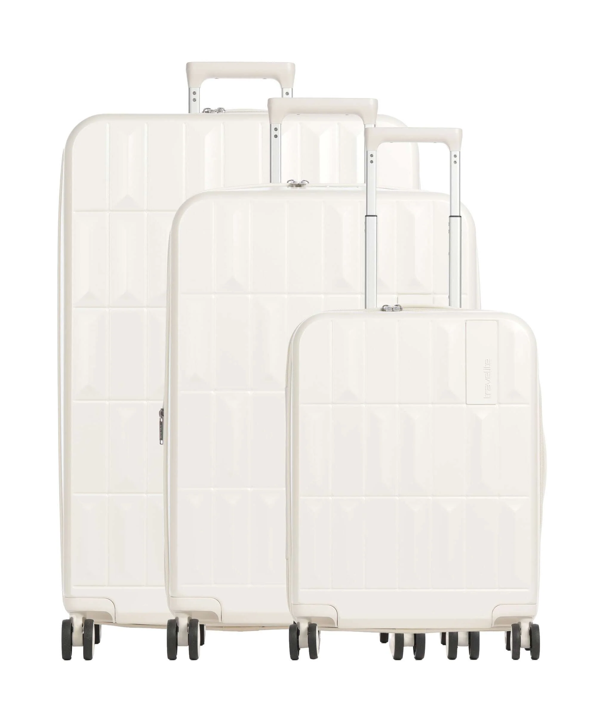 Travelite Panello Kofferset (4 wielen) ivory