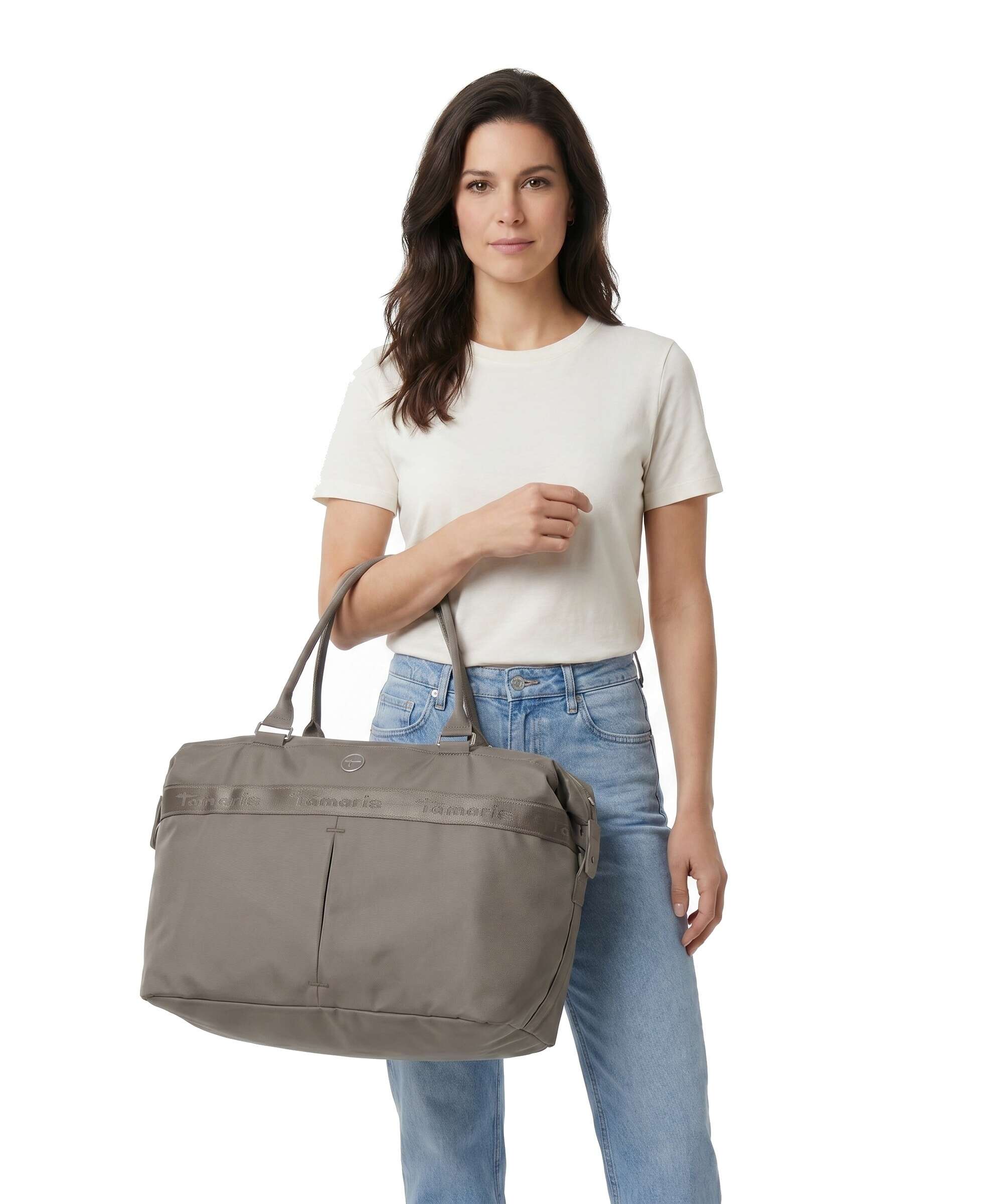 Travelite x Tamaris Voyaage Weekendtas taupe - Image 3