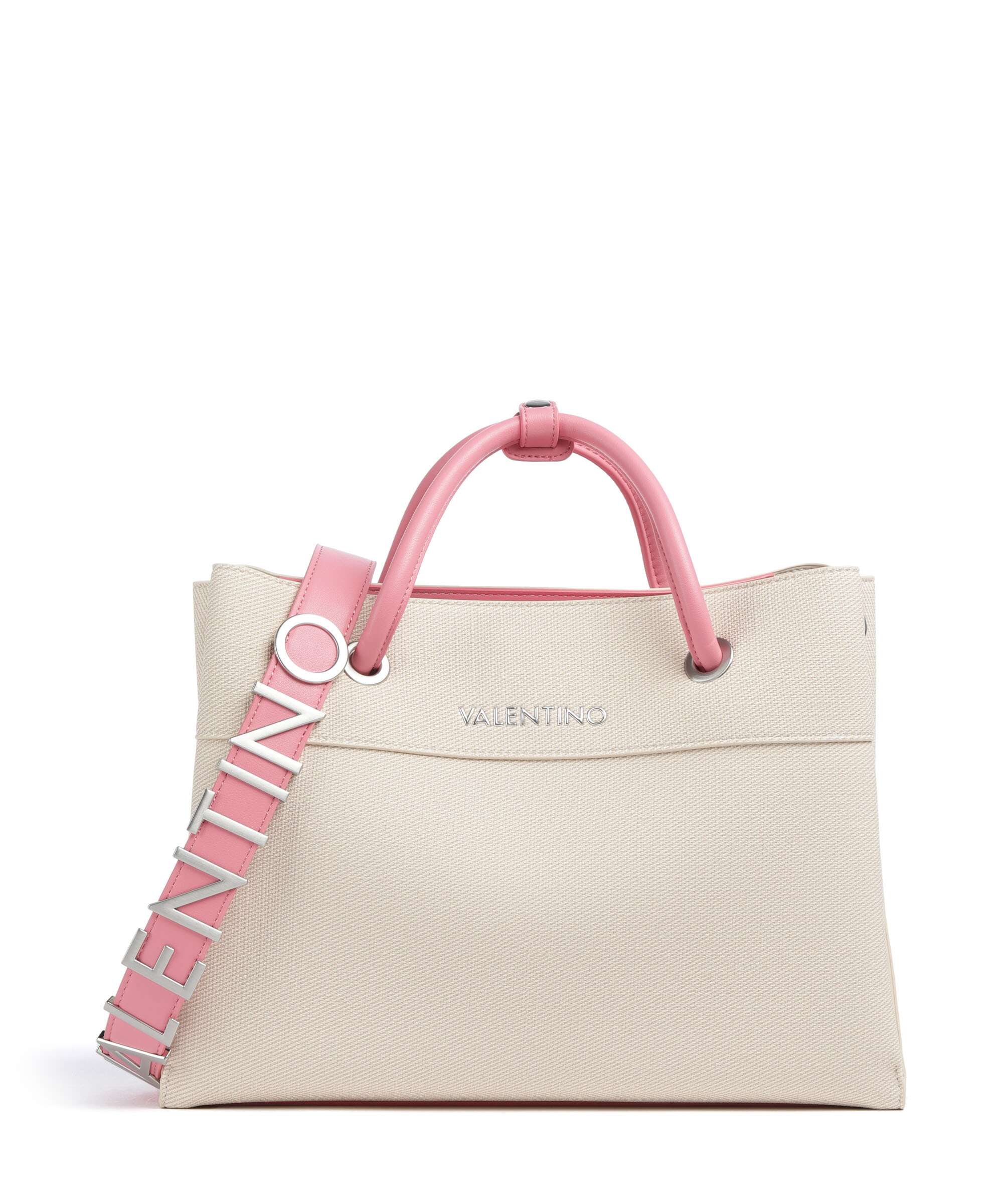 Valentino Bags Alexia Summer Handtas naturale/rosa
