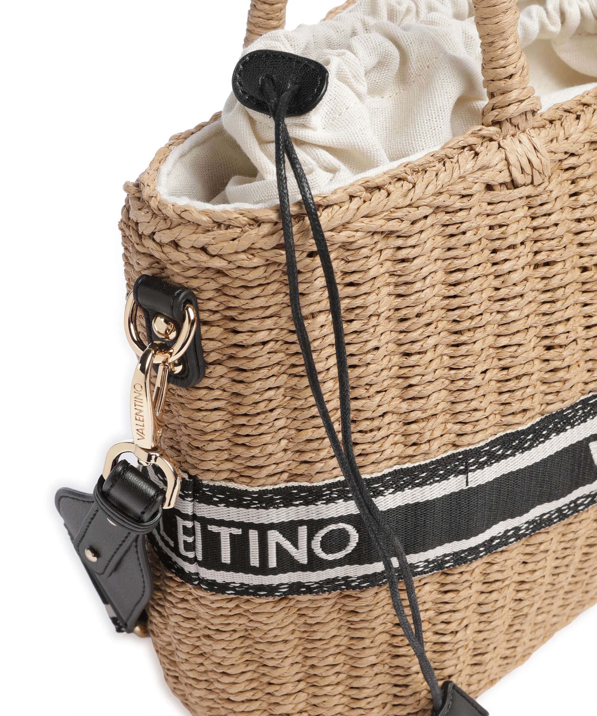 Valentino Bags Boho Handtas naturale/nero - Image 3