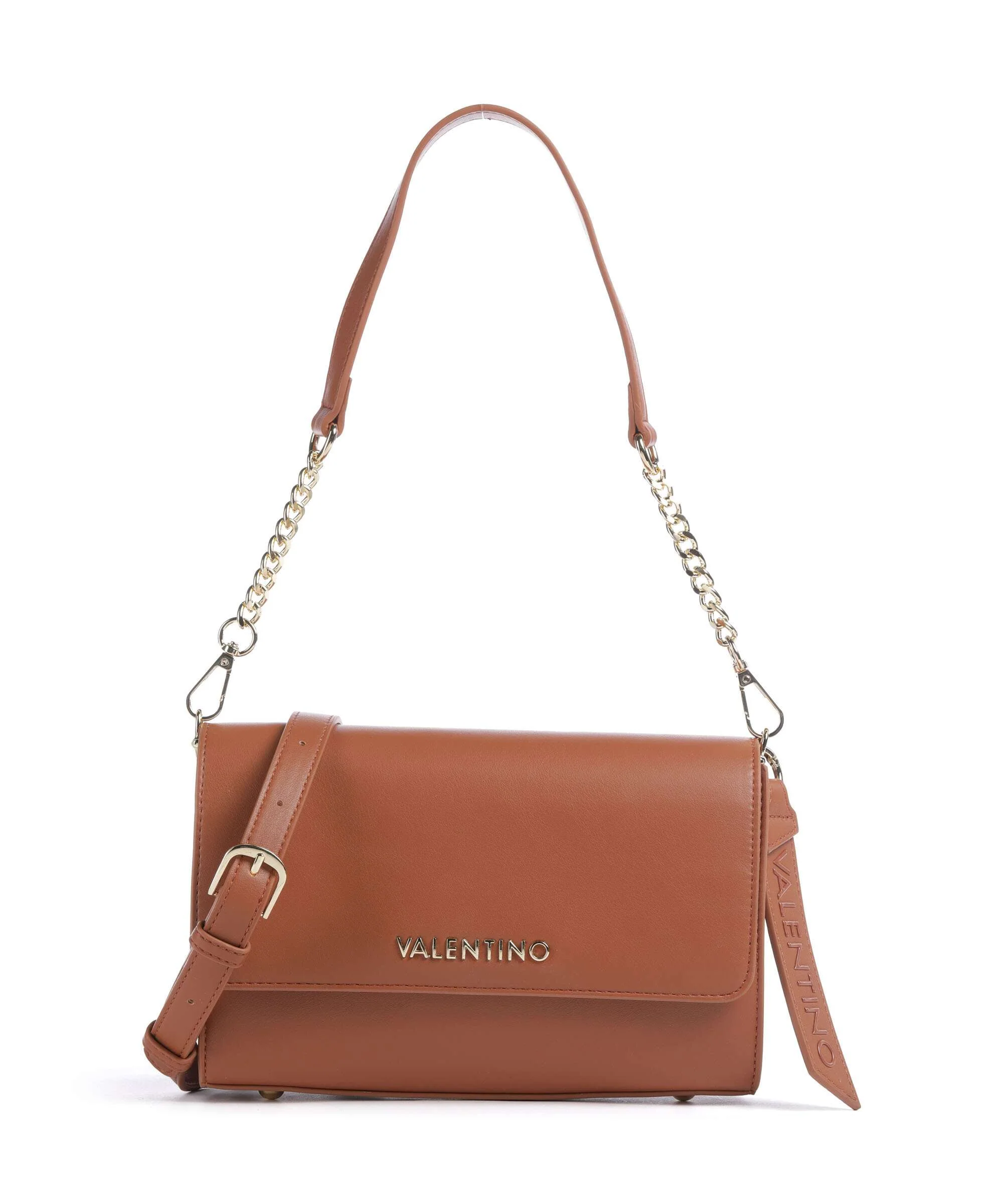 Valentino Bags Hira Schoudertas cuoio