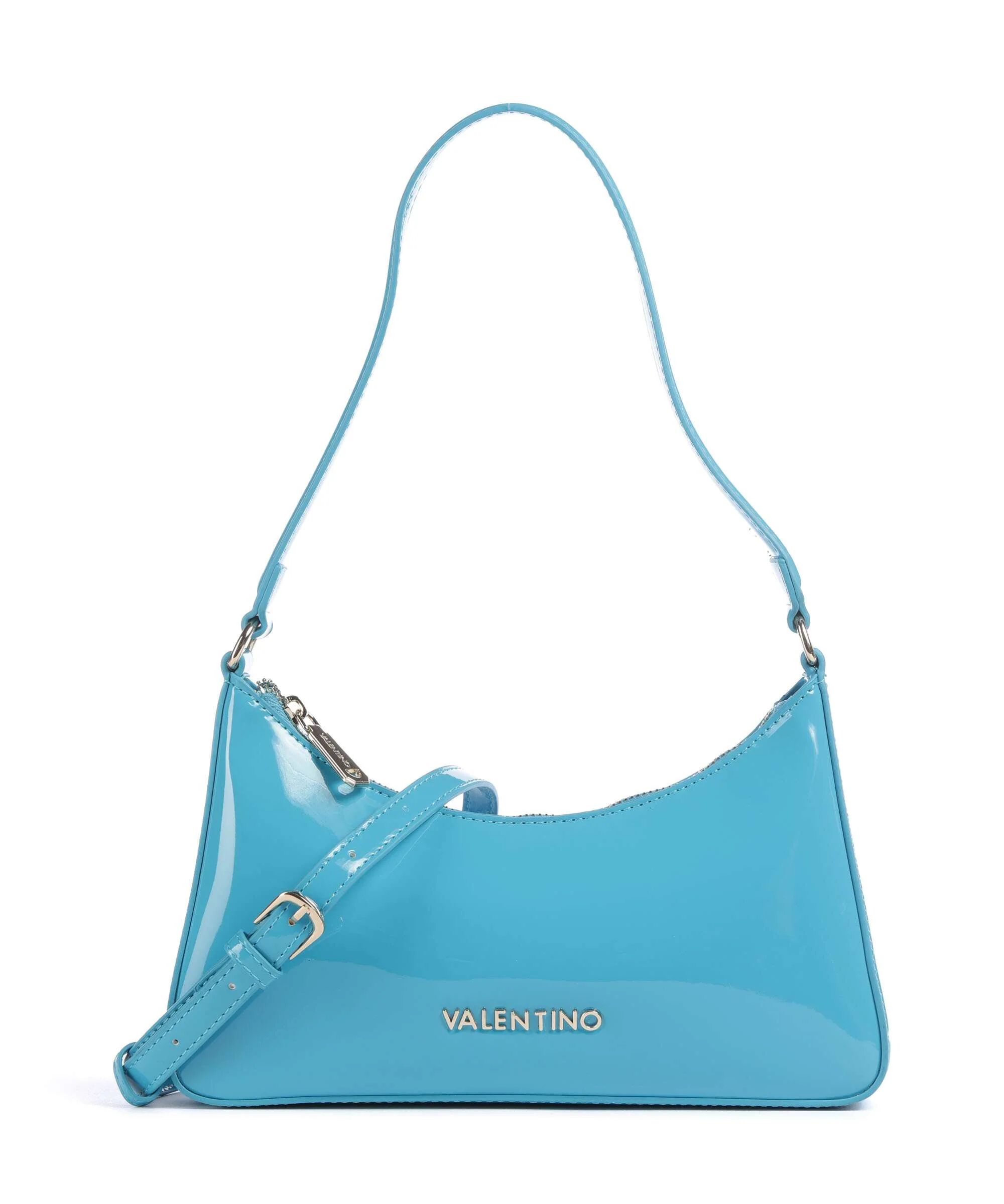 Valentino Bags Kelly Schoudertas turchese