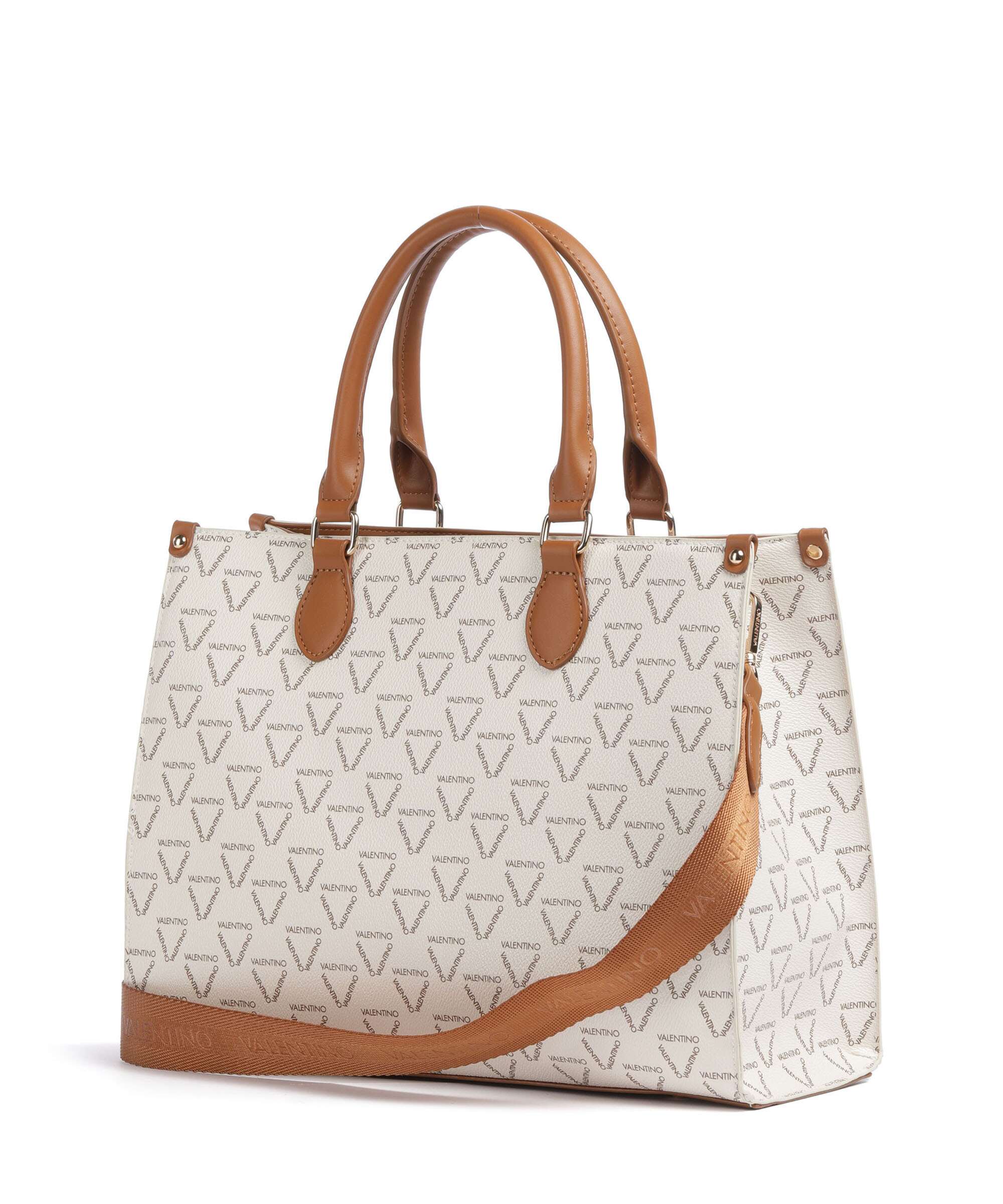 Valentino Bags Lady Re Handtas bianco/cuoio - Image 2
