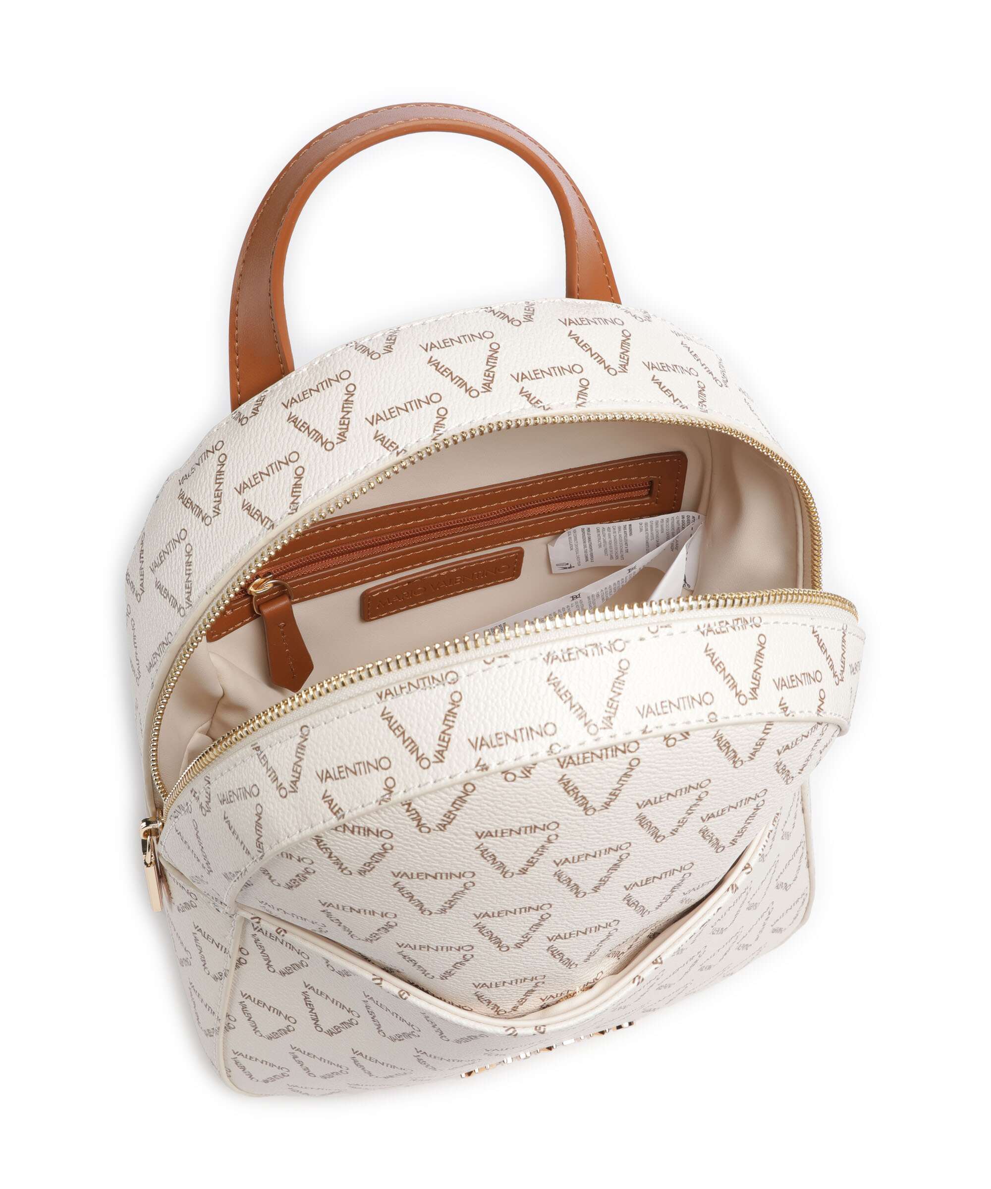 Valentino Bags Lady Re Rugzak bianco/cuoio - Image 5