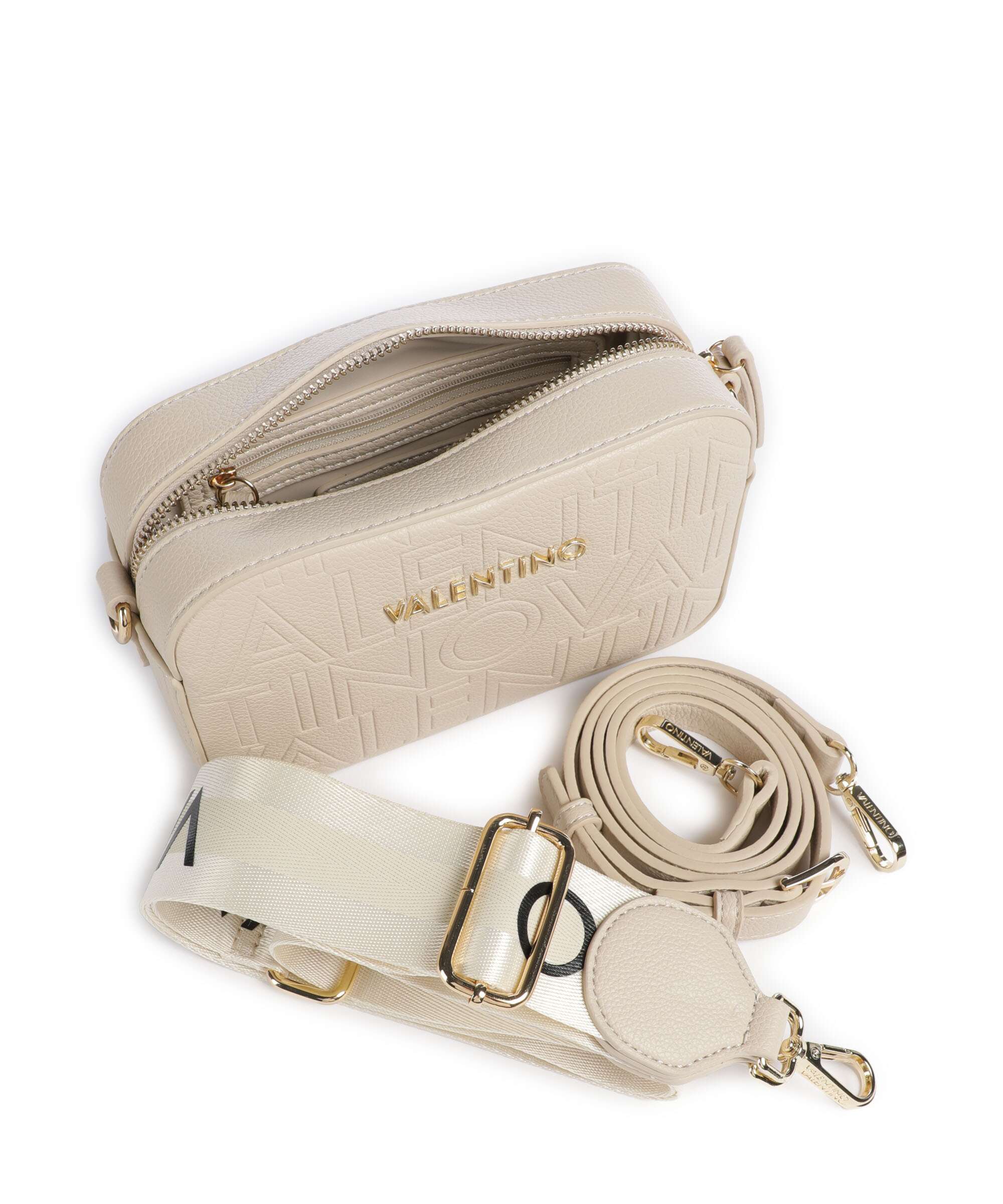 Valentino Bags Pansy Crossbody tas ecru - Image 5