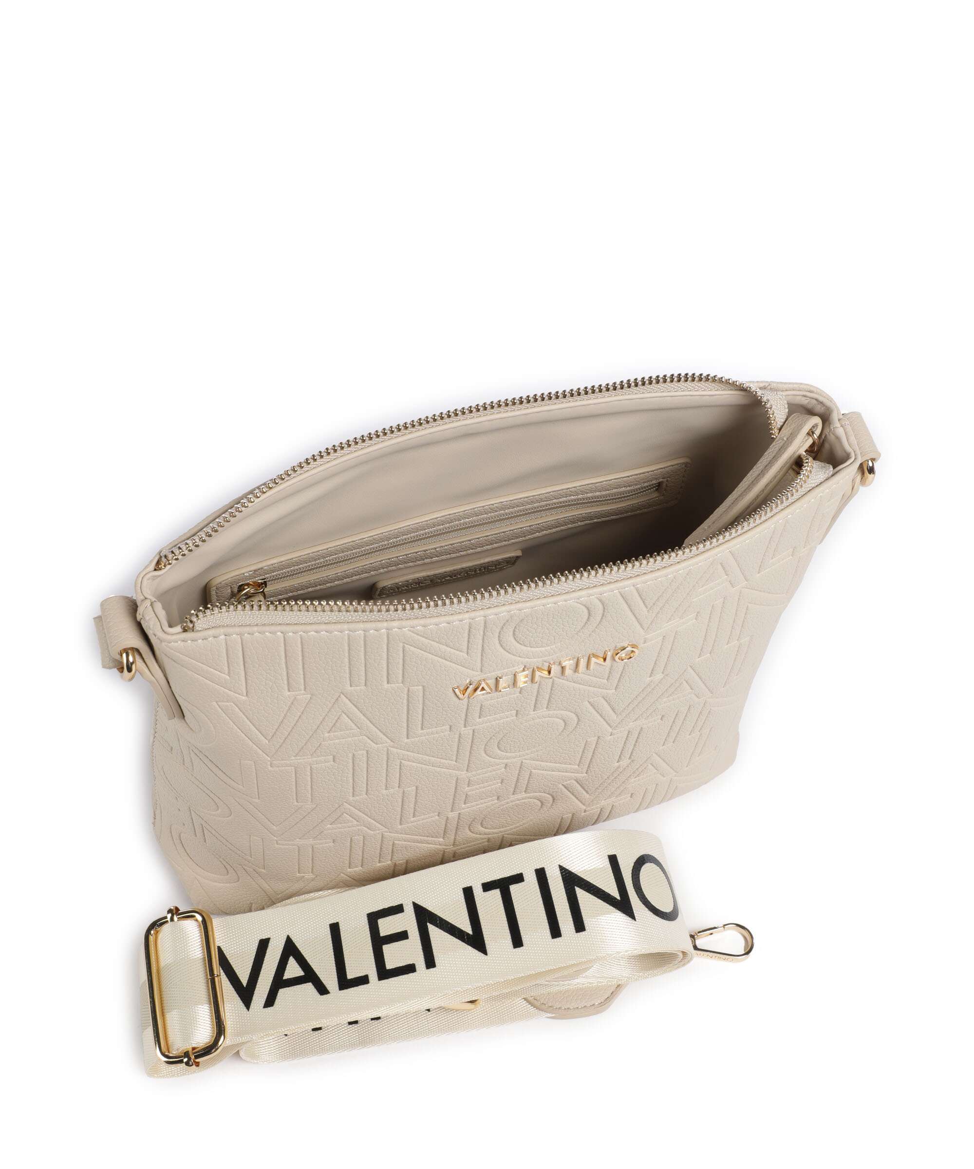 Valentino Bags Pansy Crossbody tas ecru - Image 5