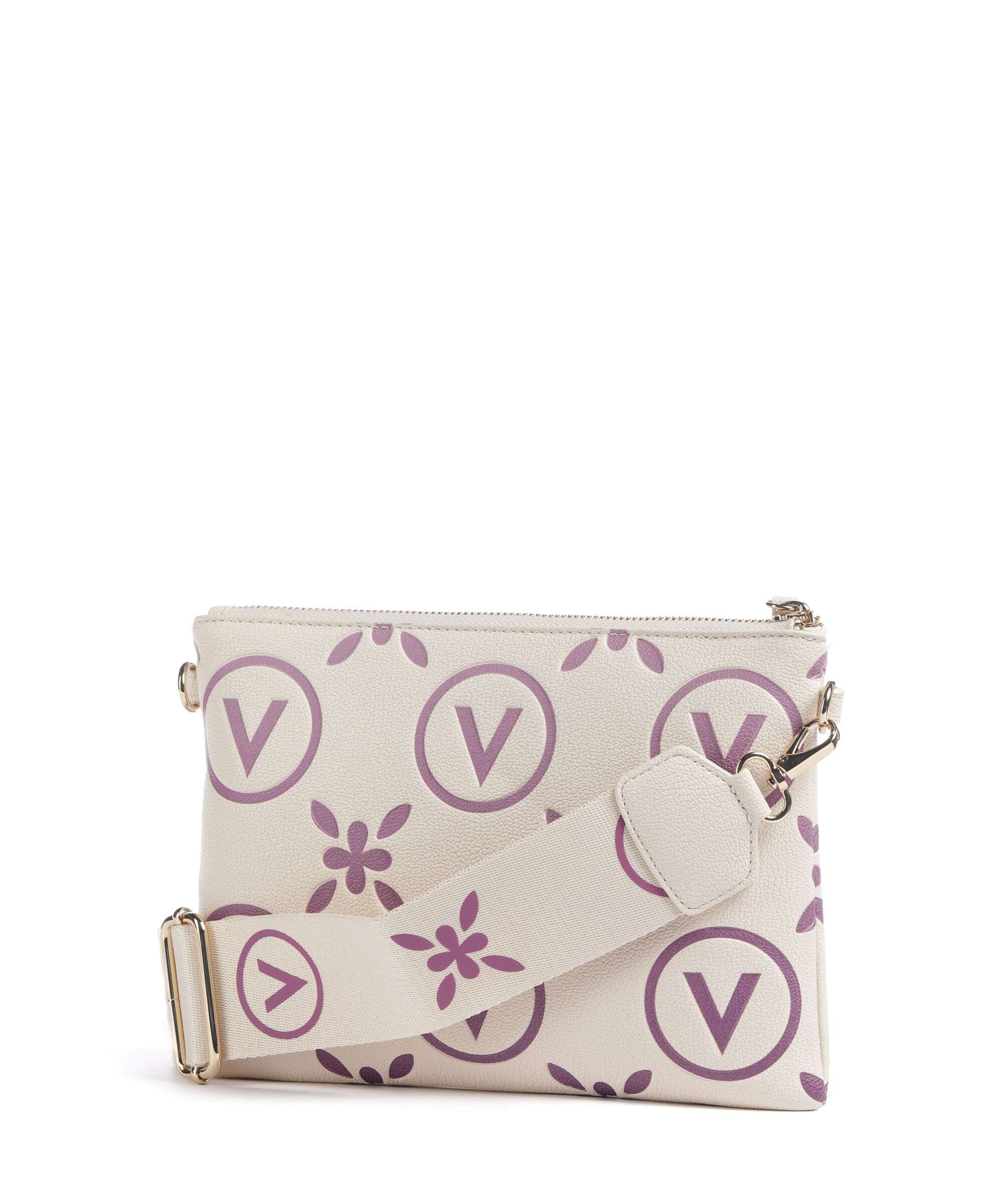 Valentino Bags Samba Re Print Crossbody tas ecru/rosa - Image 2