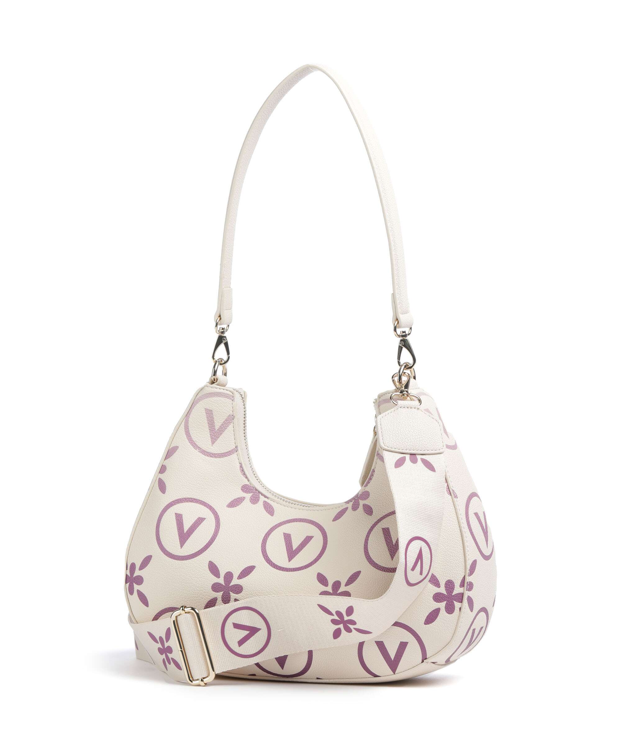 Valentino Bags Samba Re Print Schoudertas ecru/rosa - Image 2