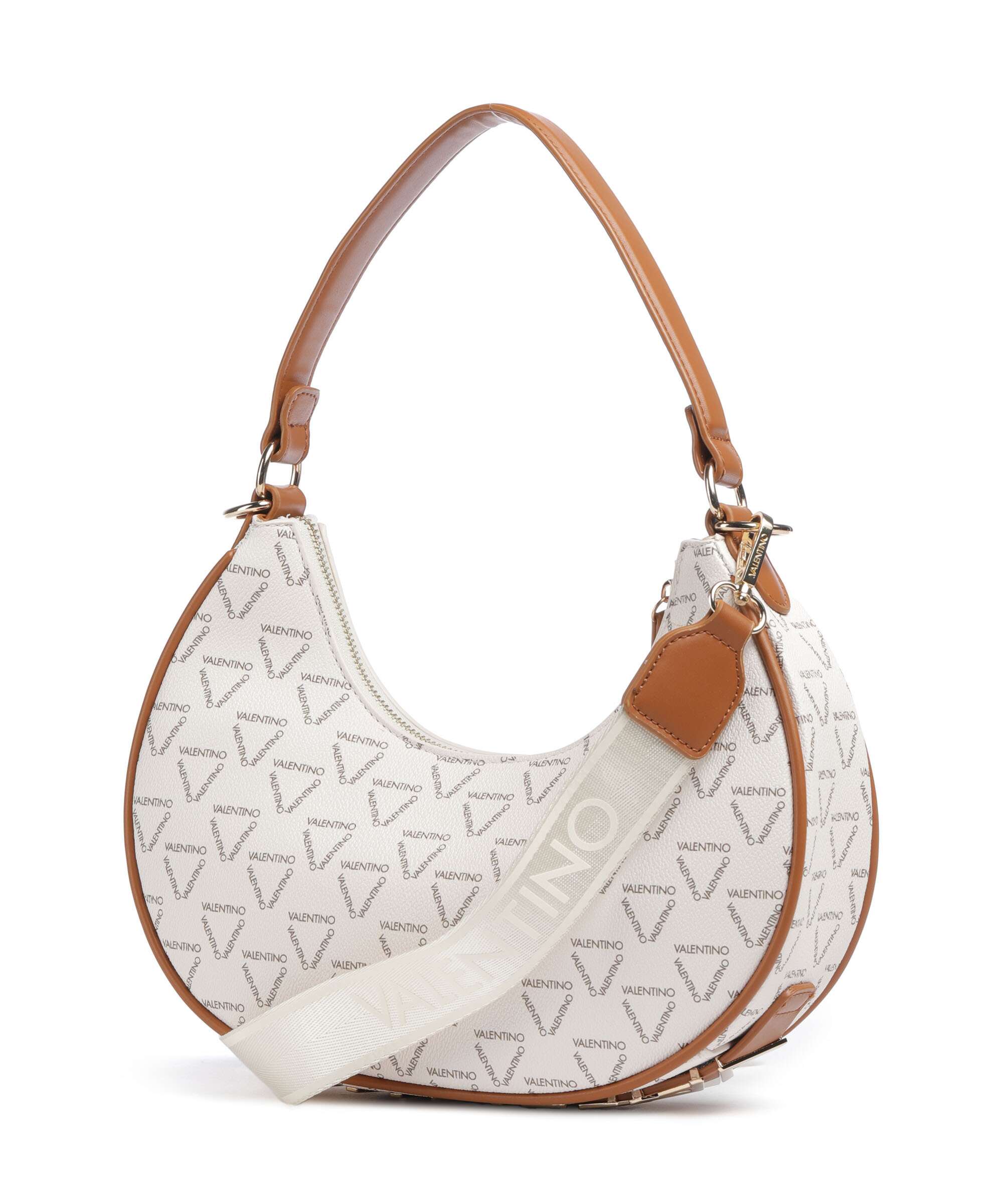 Valentino Bags Shelby Schoudertas bianco/cuoio - Image 2