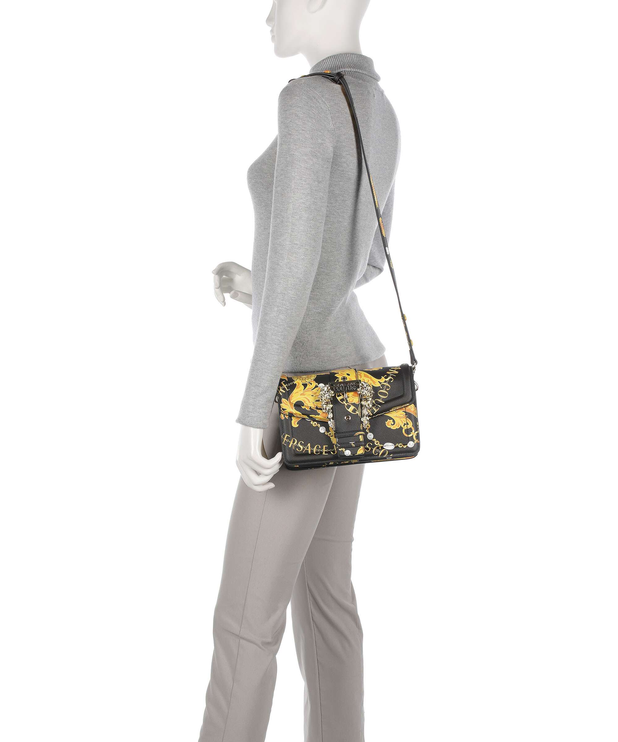 Versace Jeans Couture Couture 01 Crossbody tas black/gold - Image 3