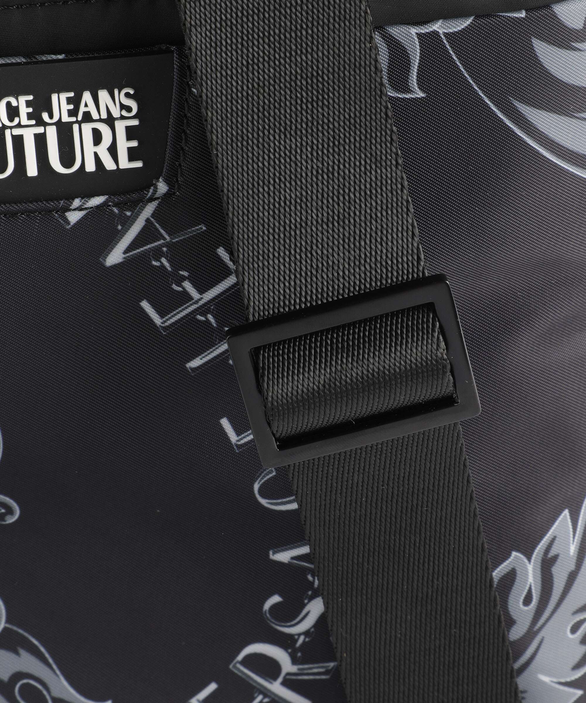 Versace Jeans Couture Iconic Printed Logo Crossbody tas black - Image 4
